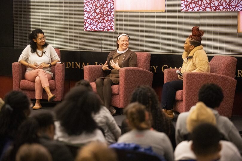 Panel discusses criminal justice system and the Catholic Church