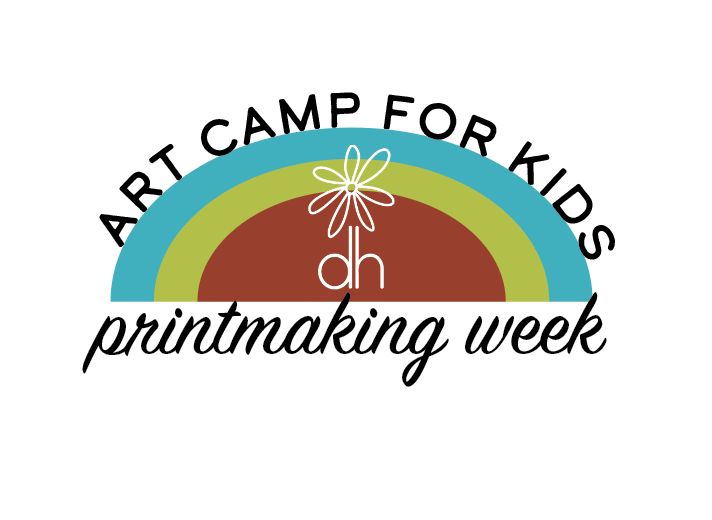 PRINTMAKING WEEK art camp for kids