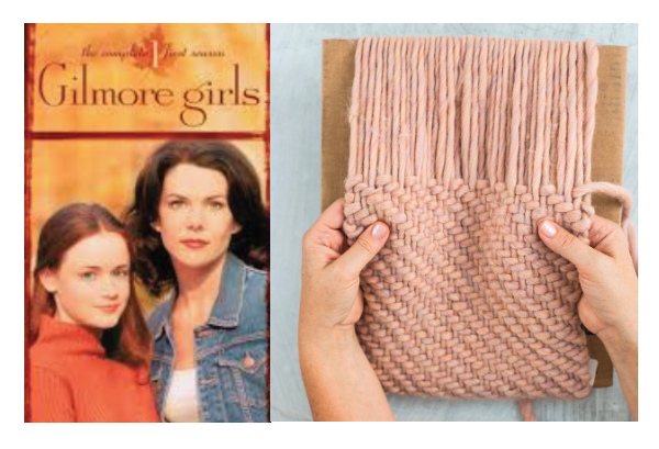 cozy cowls + gilmore girls watch workshop