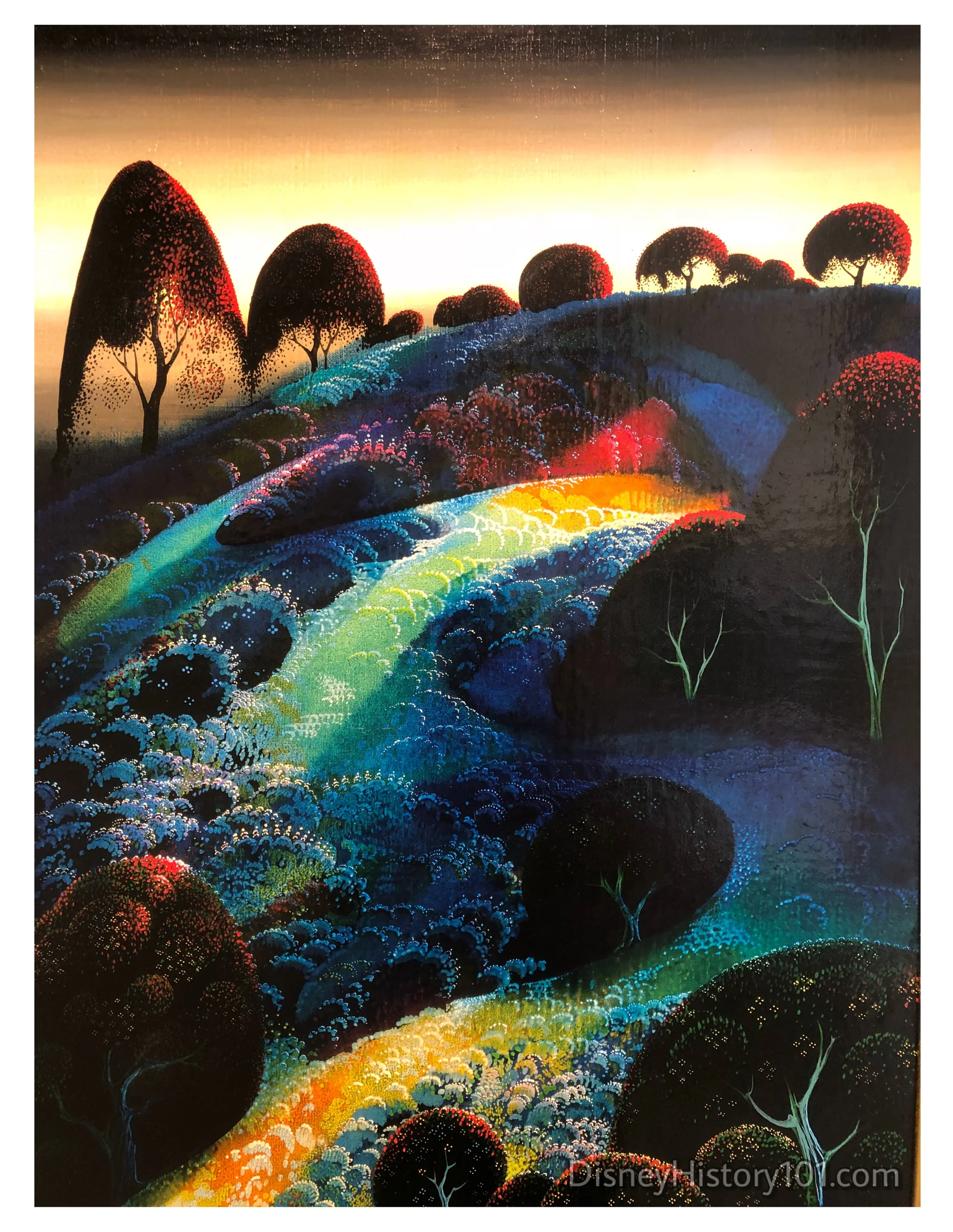 Eyvind earle アイヴァンド　アール（アイベンロール） Eyvind Earle☆アイベン・ロール☆シルクスクリーン