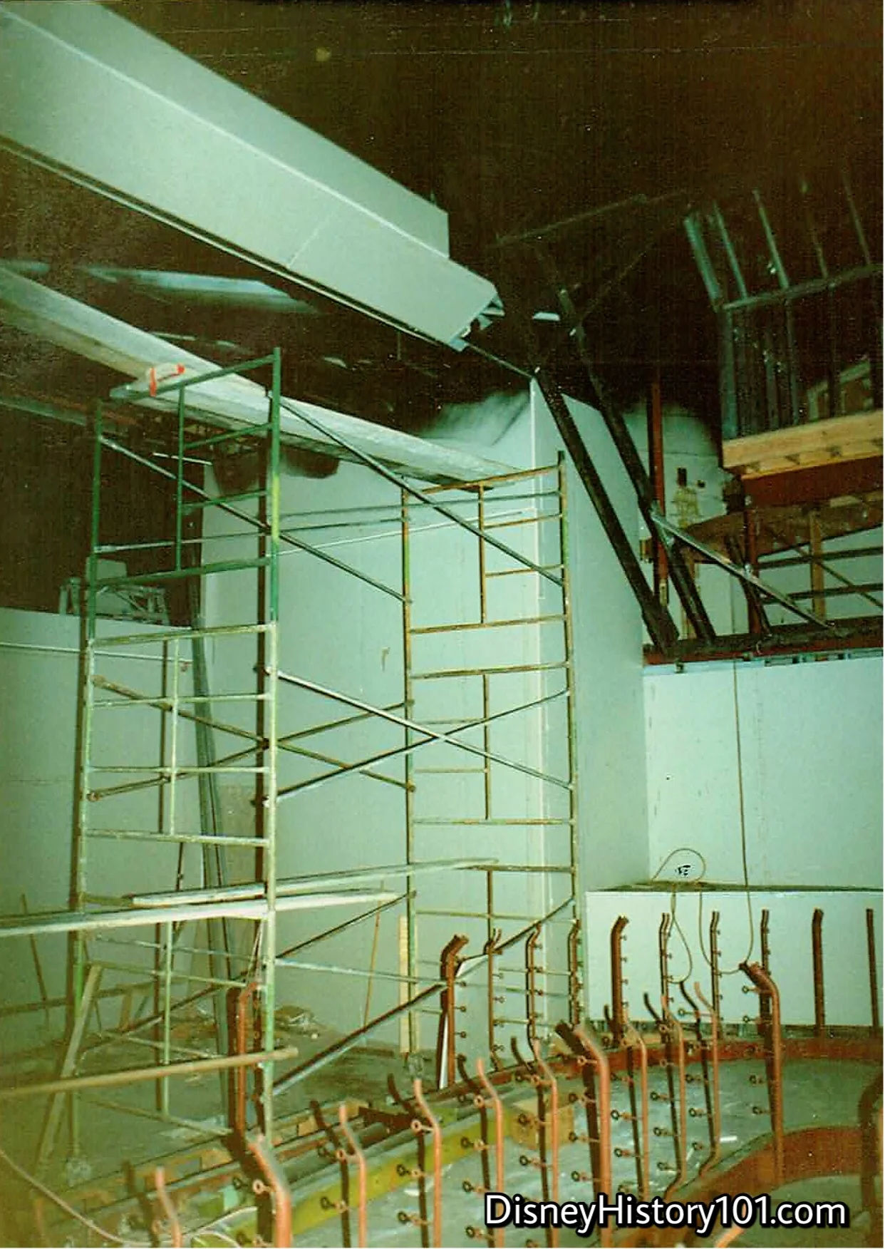 The Star Tours Guest Control queue area.