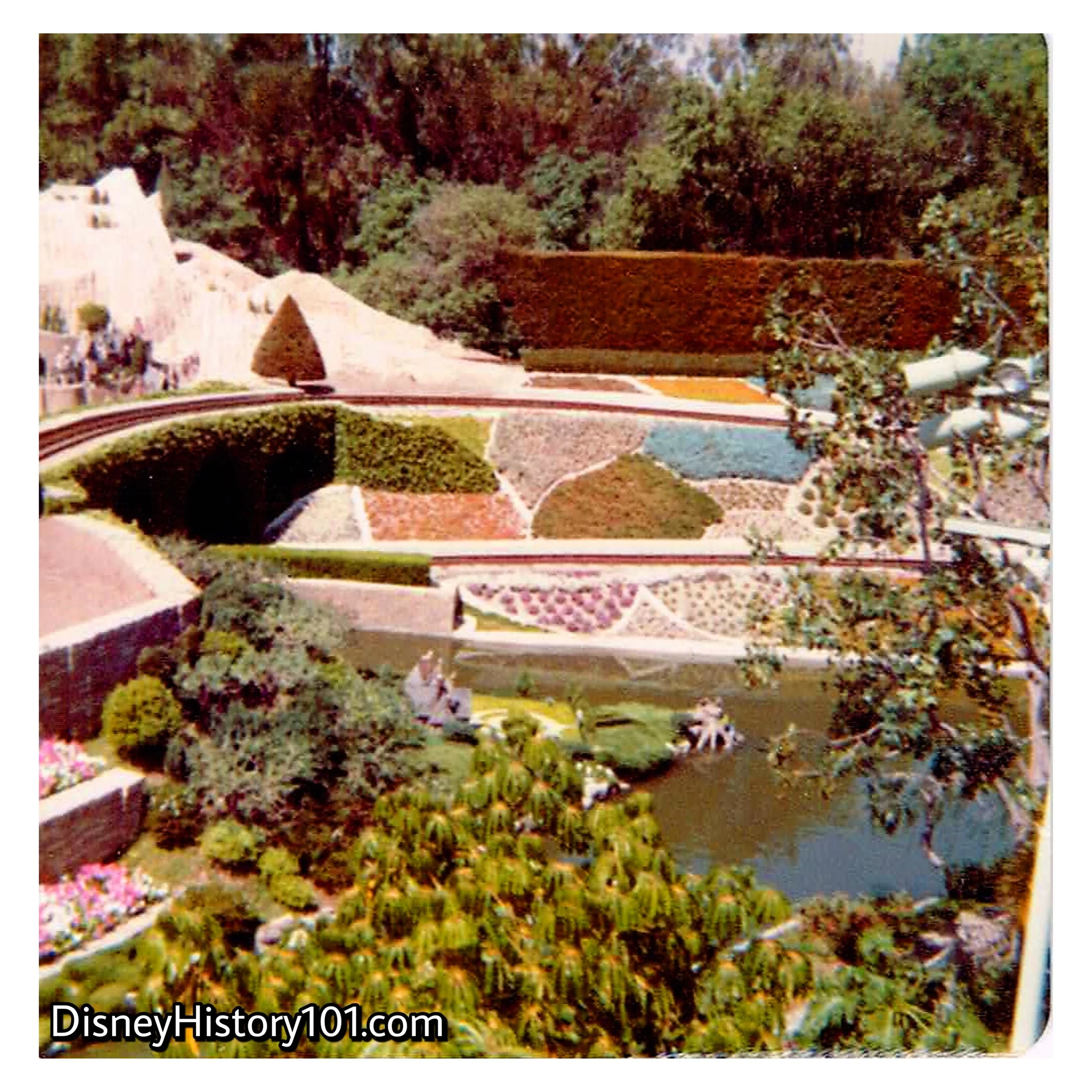 Casey Jr. Circus Train Tracks Through Storybook Land, (1978)
