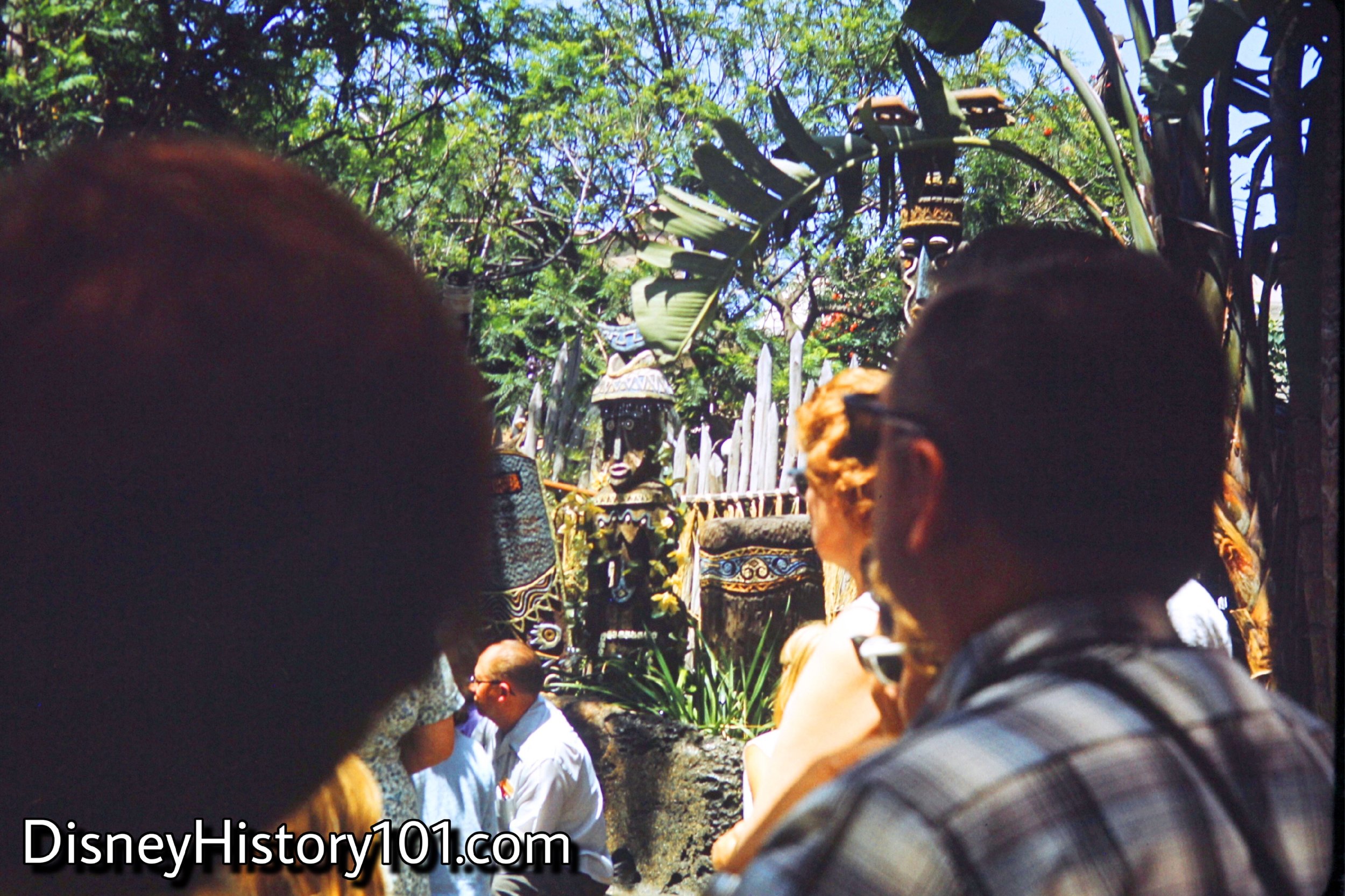 Pele in Walt Disney’s Enchanted Tiki Room Lanai; Summer, 1966.