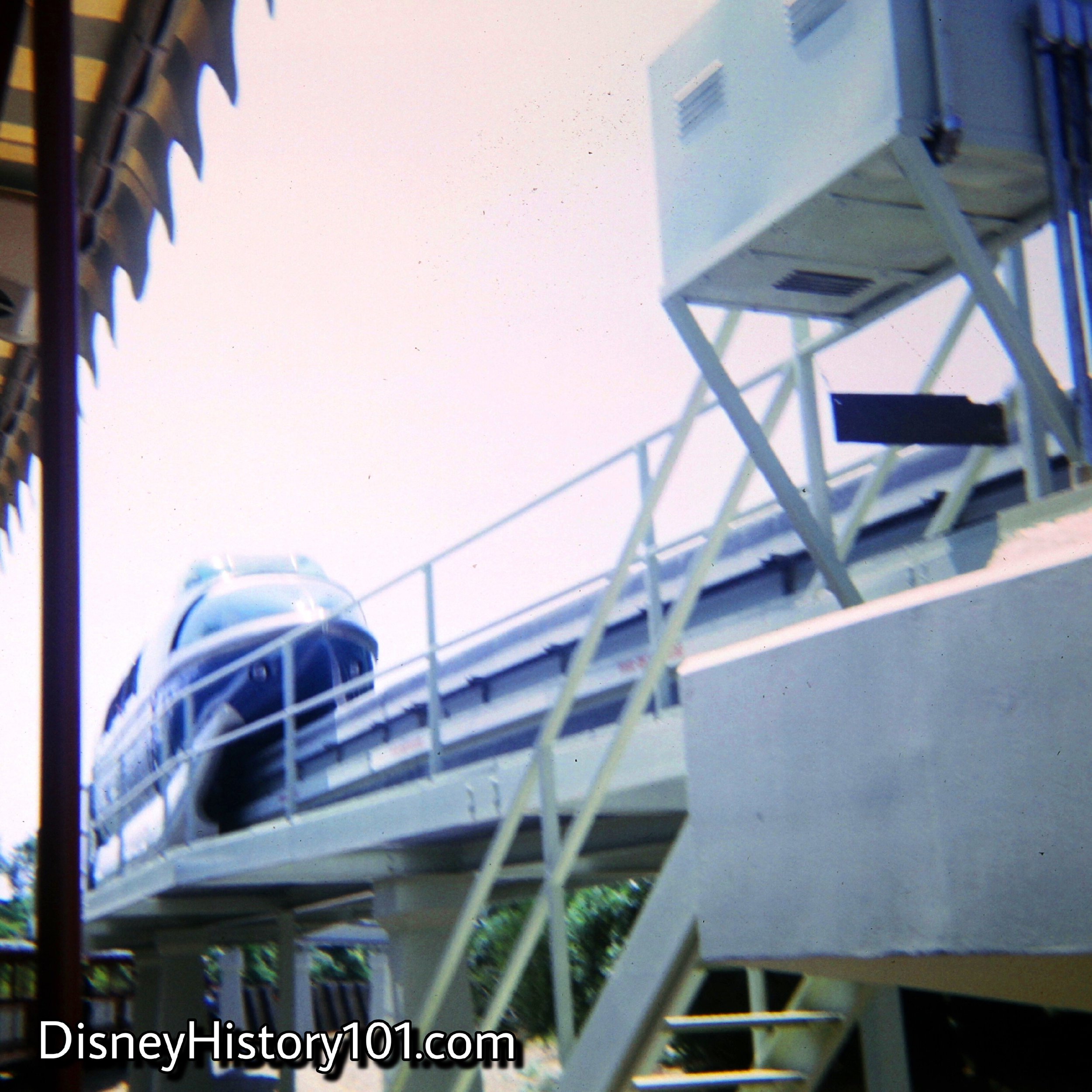 REENTERING THE PARK AND TOMORROWLAND SEGMENT - Monorail Mark II, 1966