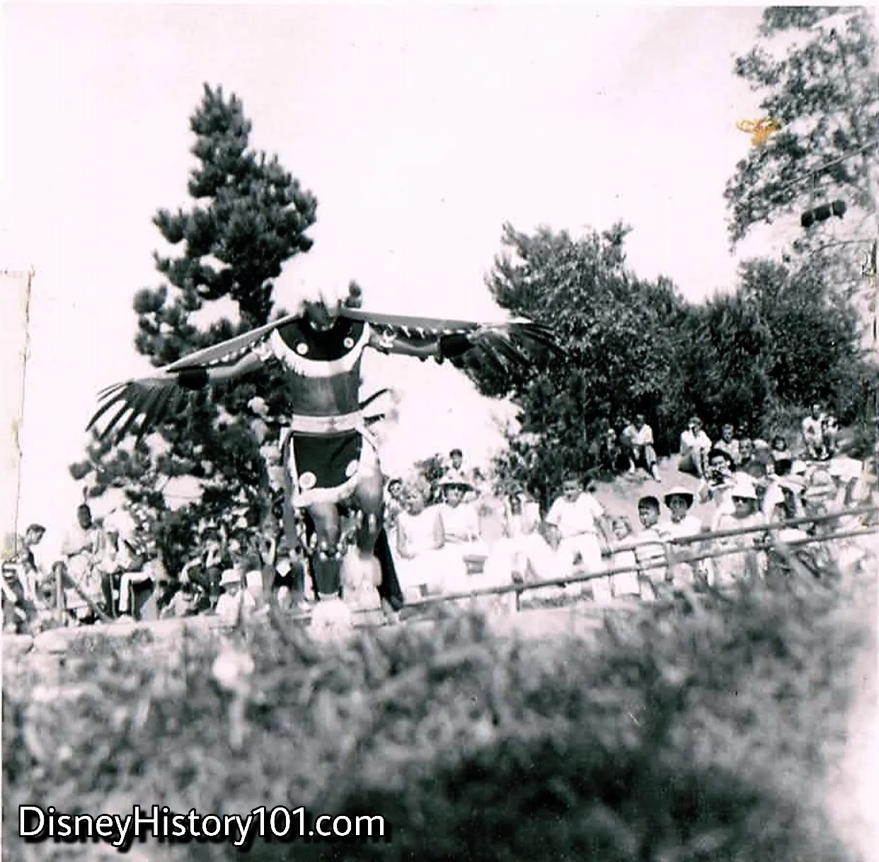 The Eagle at Ceremonial Dance Circle, (August, 1958)
