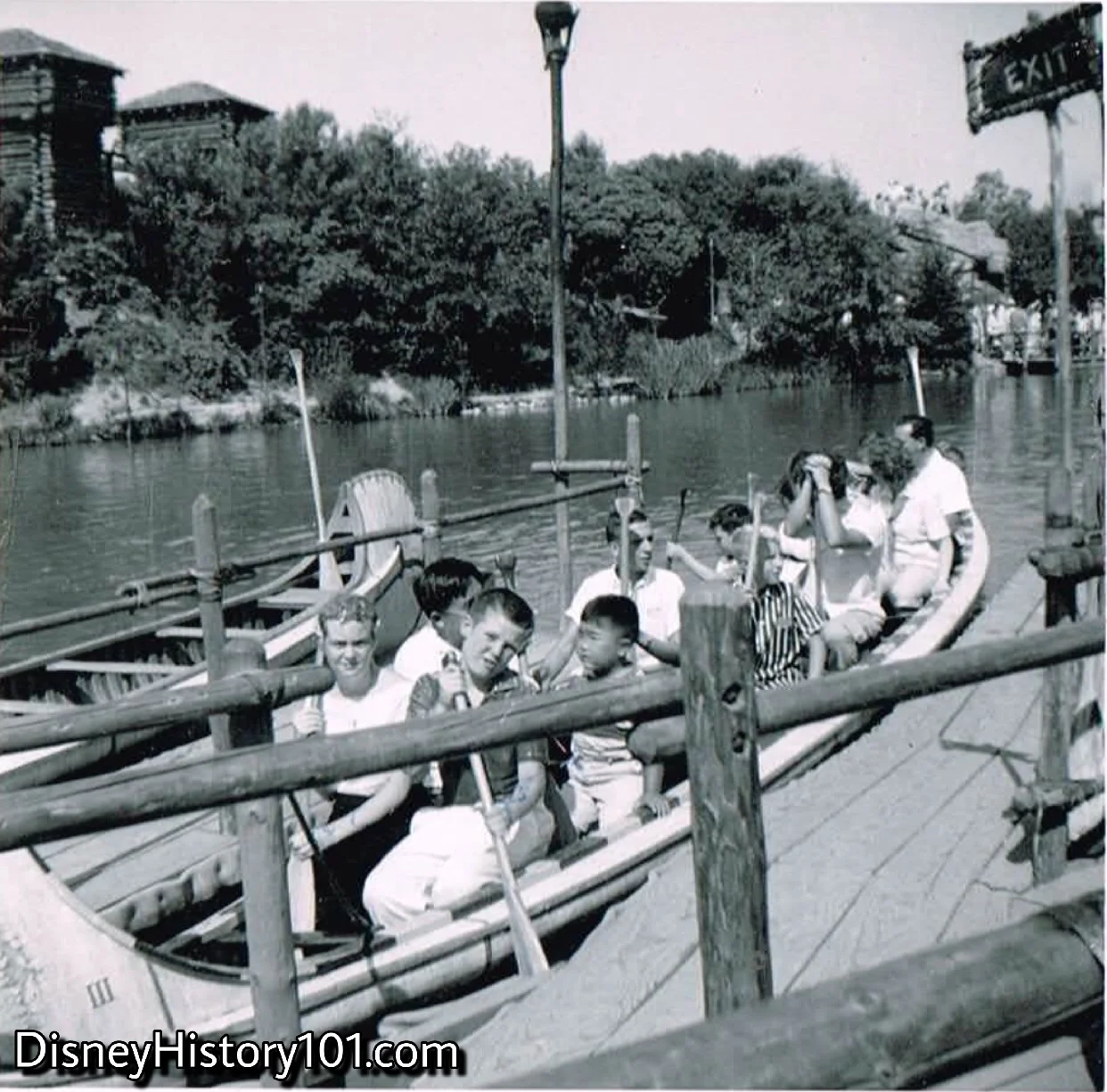 Indian War Canoe Dock, (August, 1958)