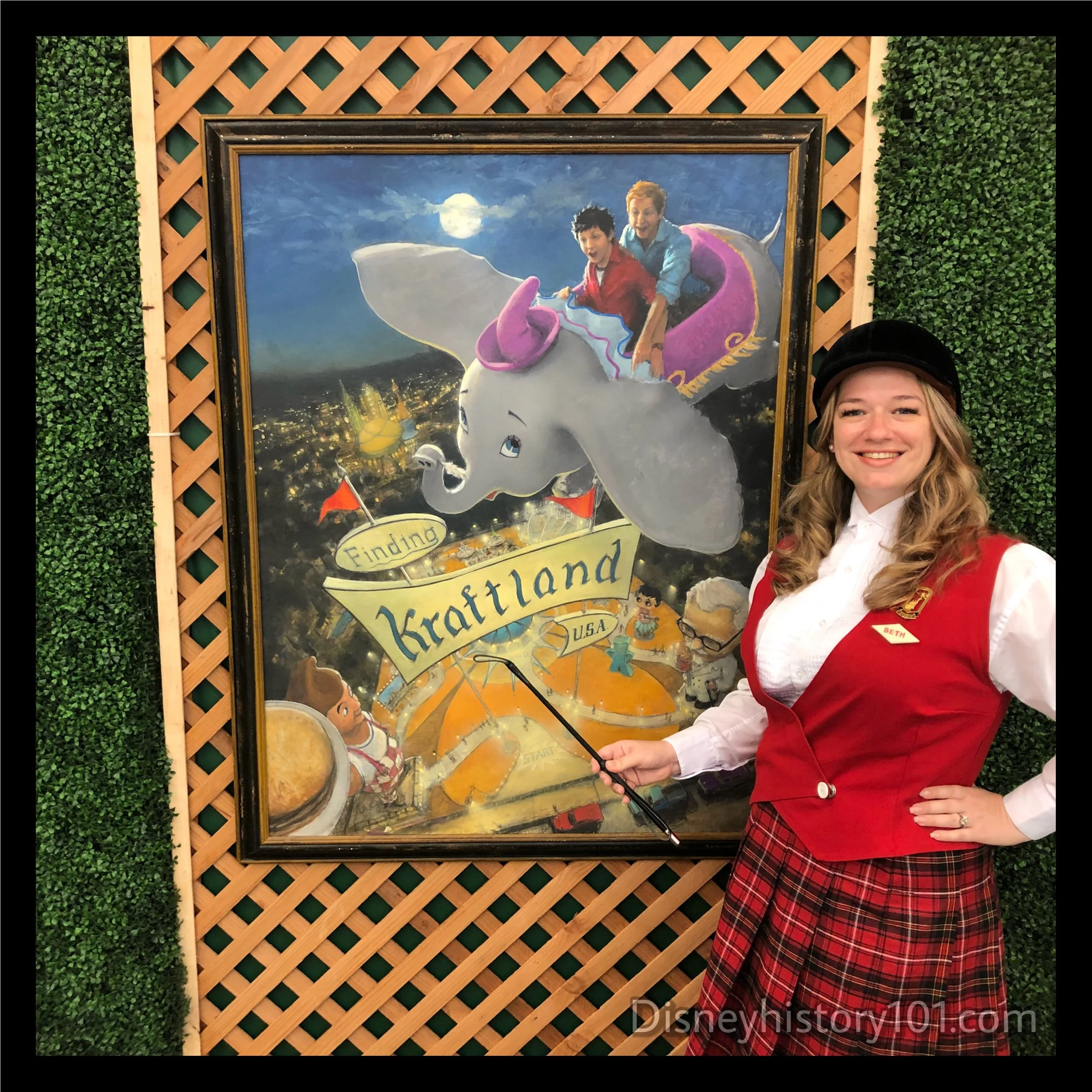 Like most popular Disneyland attractions, Kraftland had a representative attraction poster. This original painting was also utilized for packaging and advertising the documentary Finding Kraftland.