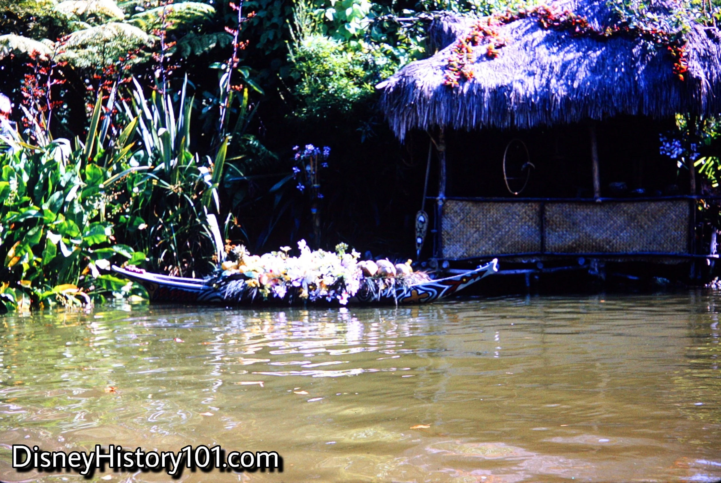 Beachcomber’s Hut and boat; August, 1965