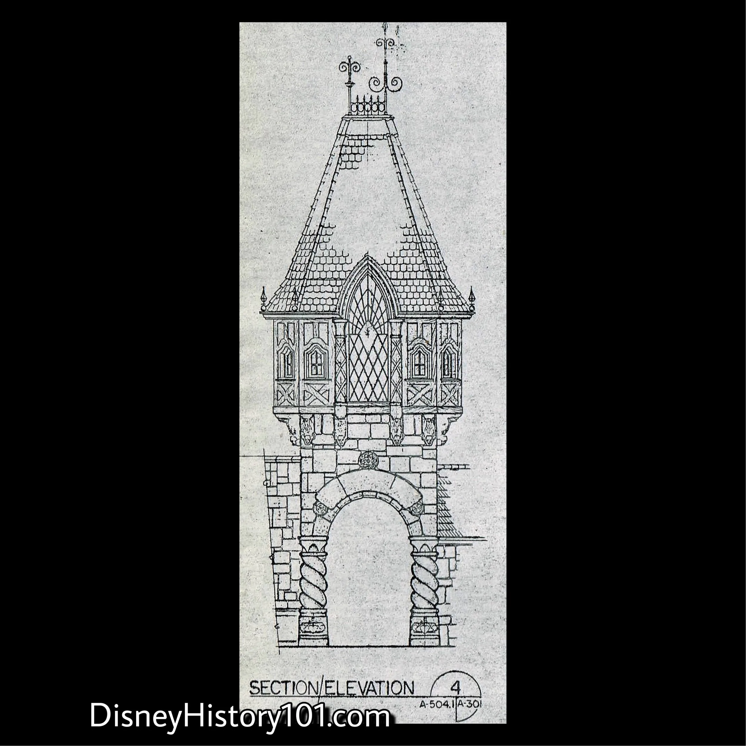 Snow White's Scary Adventures Facade Elevation
