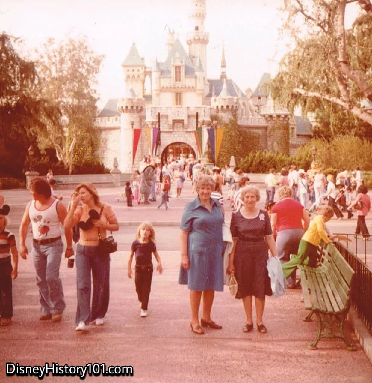 Sleeping Beauty Castle & Disneyland Compass Rose