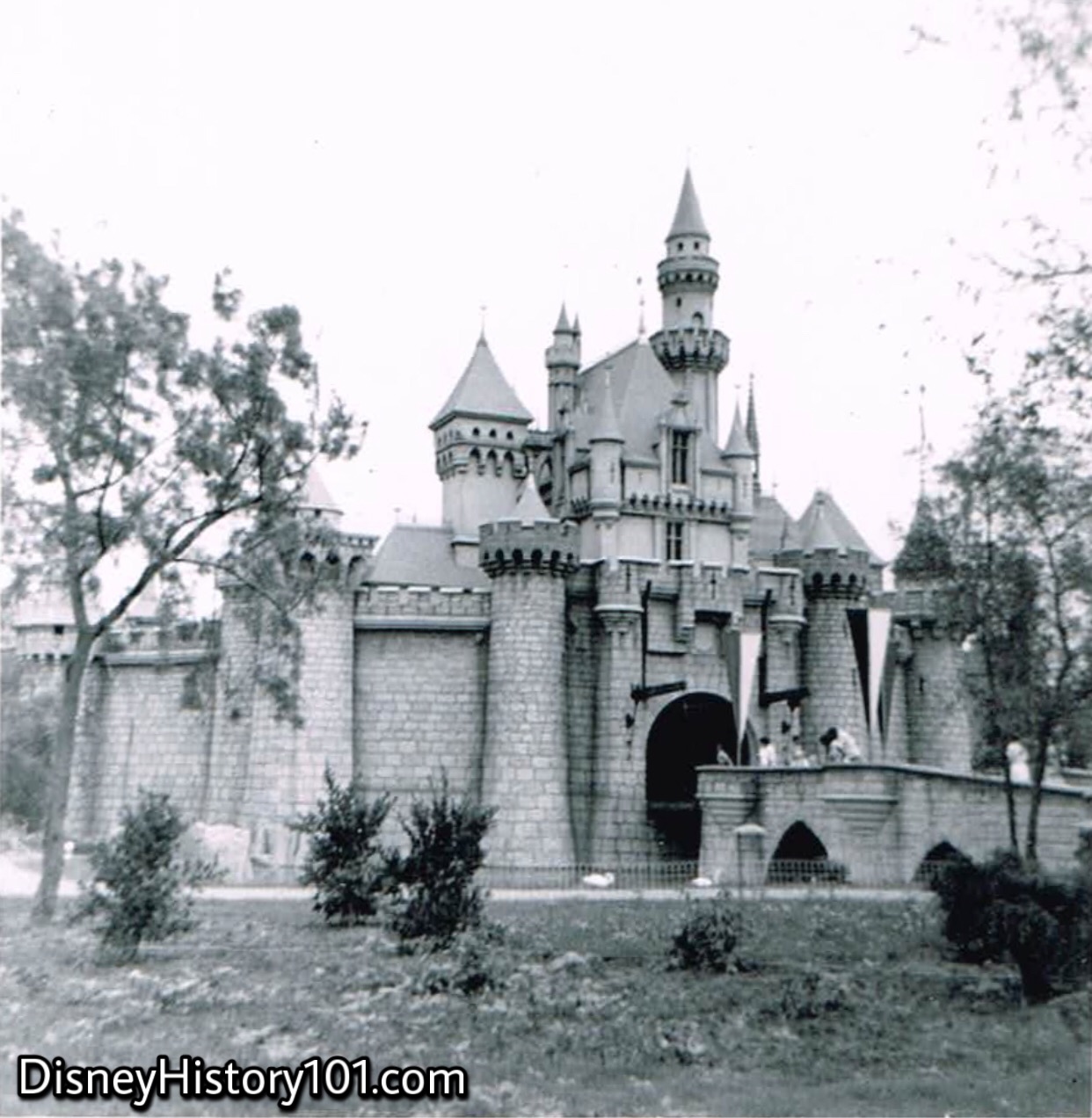 Sleeping Beauty Castle, (August 4th, 1955)