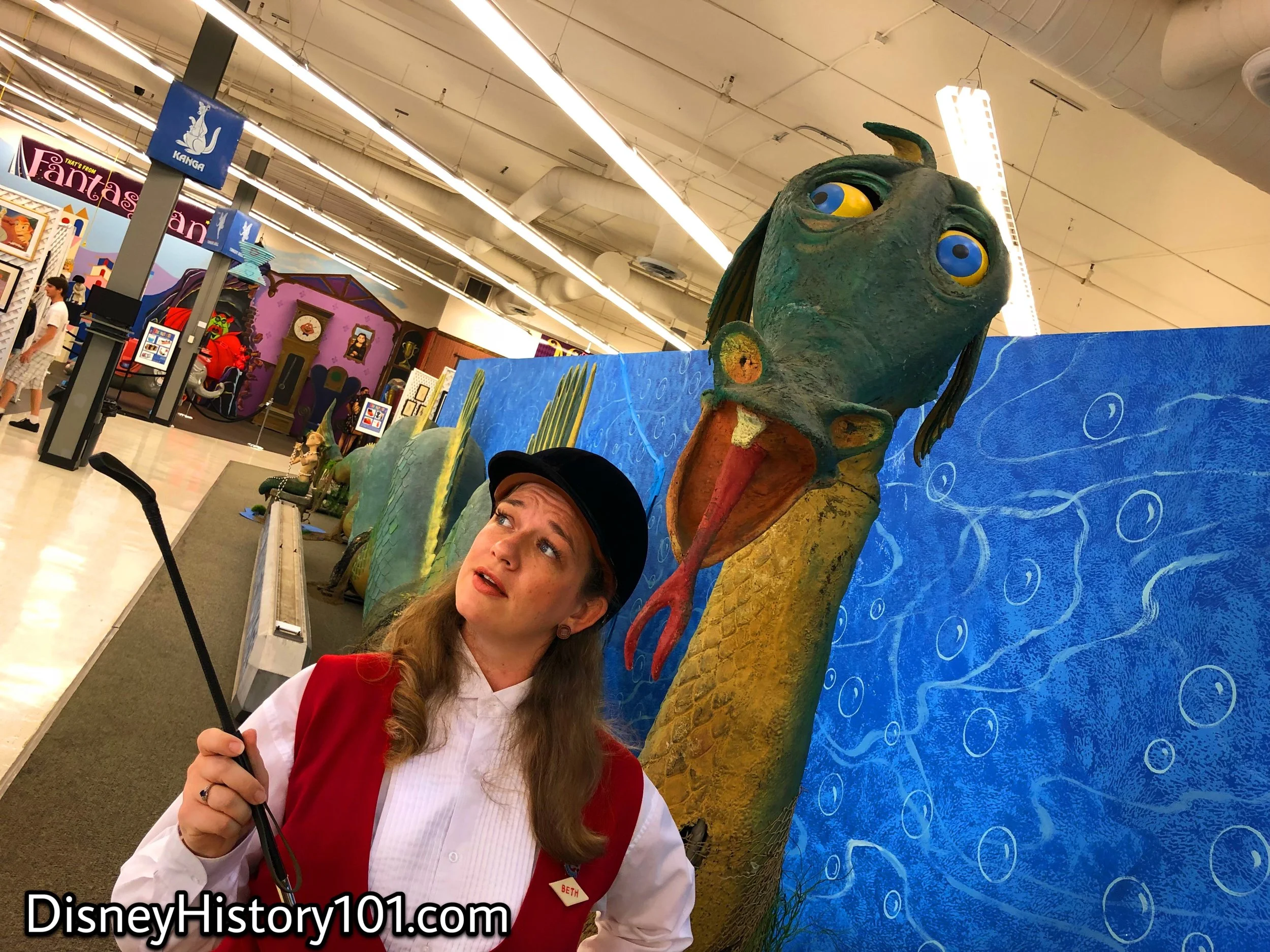 c. 1959 Submarine Voyage Animatronic Giant Sea Serpent