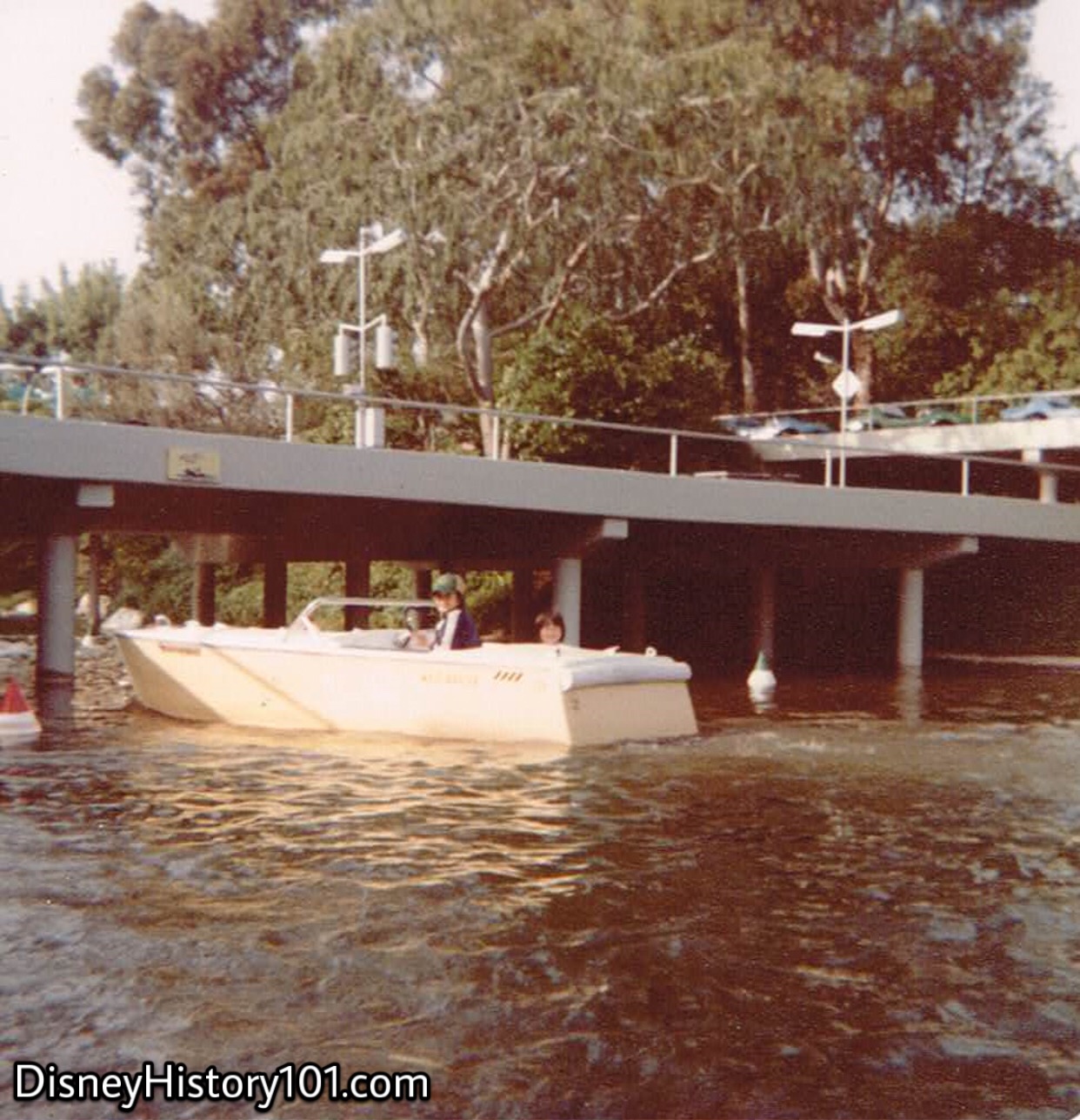 Guests Enjoying a Motor Boat Cruise, (September, 1978)