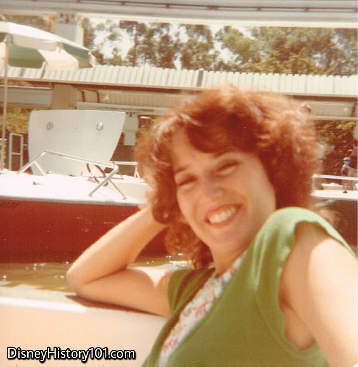 A Guest Enjoys a Motor Boat Cruise, (September, 1978)