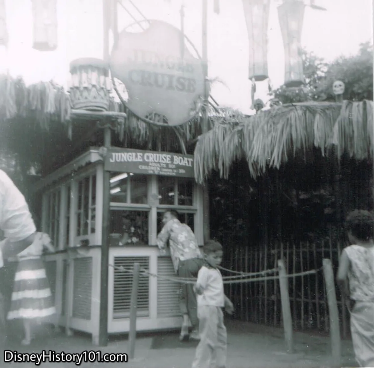 Jungle Cruise Boat Ride Ticket Booth, (1955)
