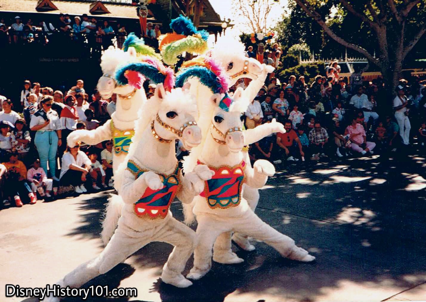The animated horse Characters, 1987.