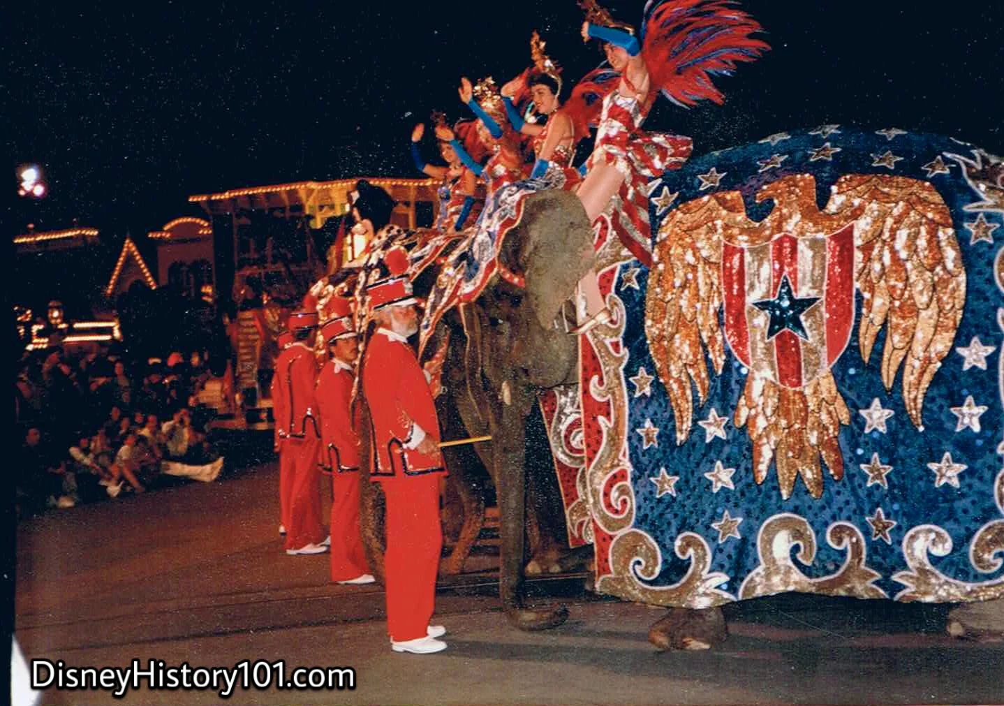 Circus on Parade Elephants Opening Unit, Circus on Parade, 1986.