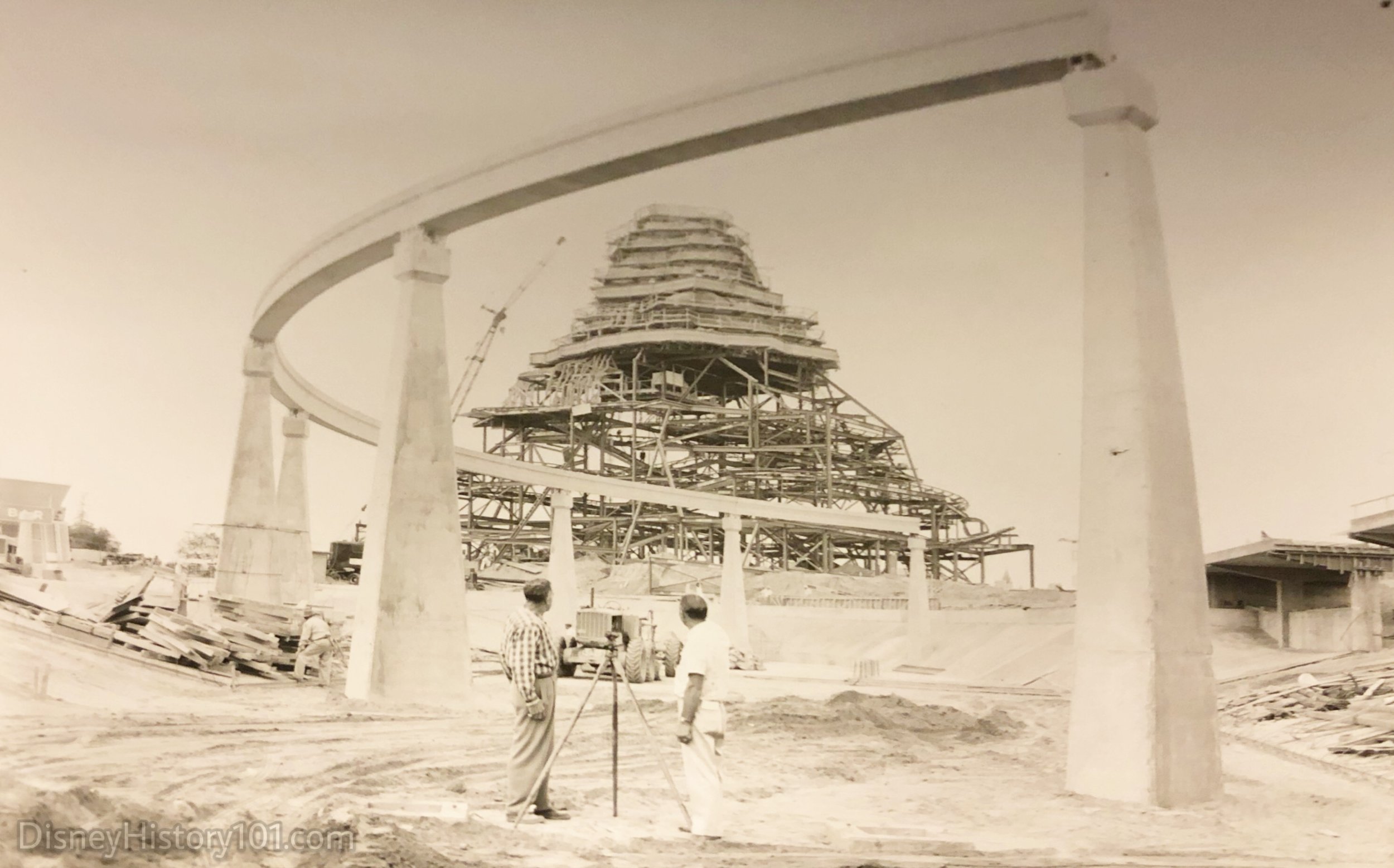 Monorail Pier Placement, (1959)