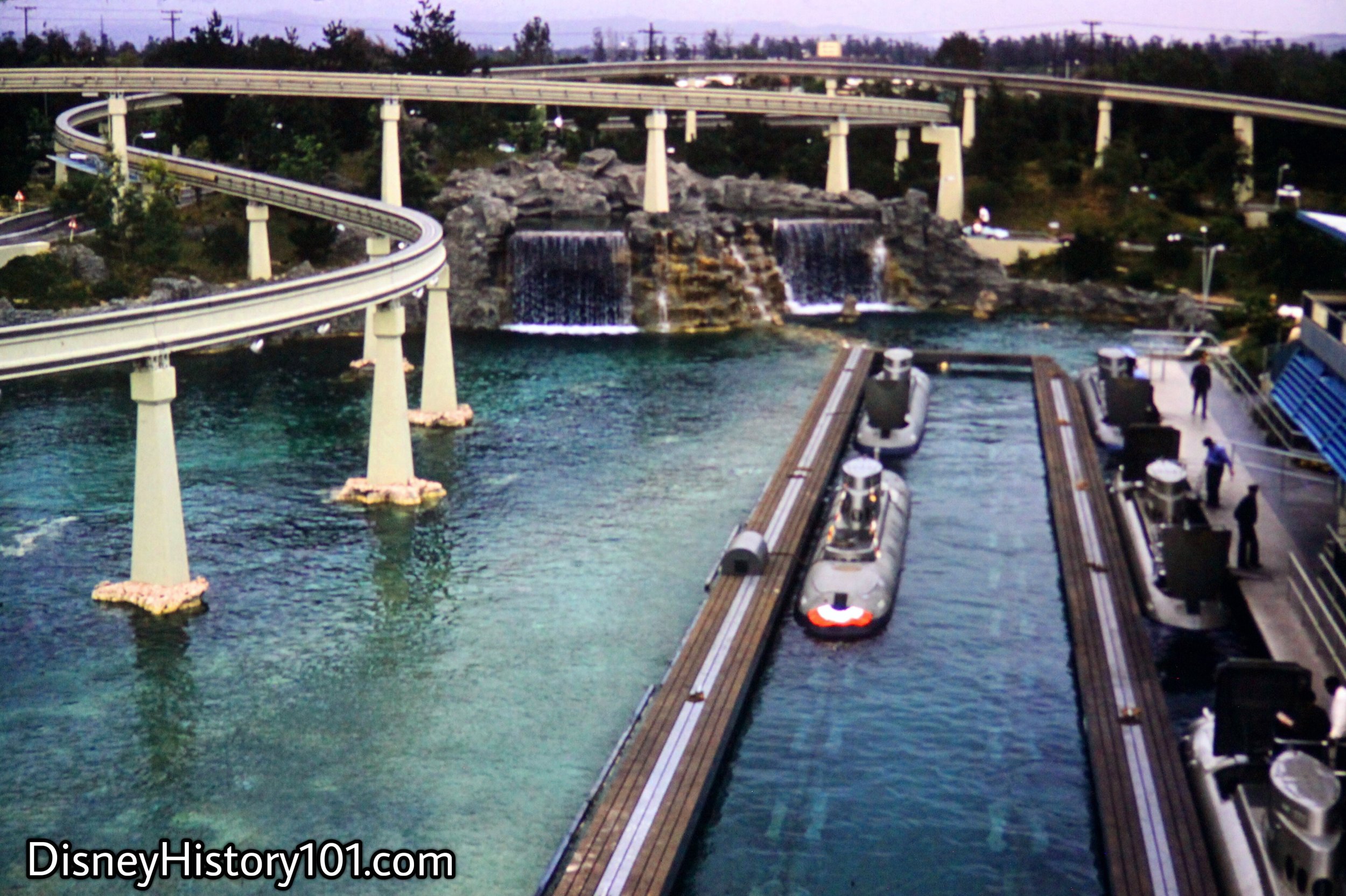 The Storage Dock and Storage Rails, May, 1960.