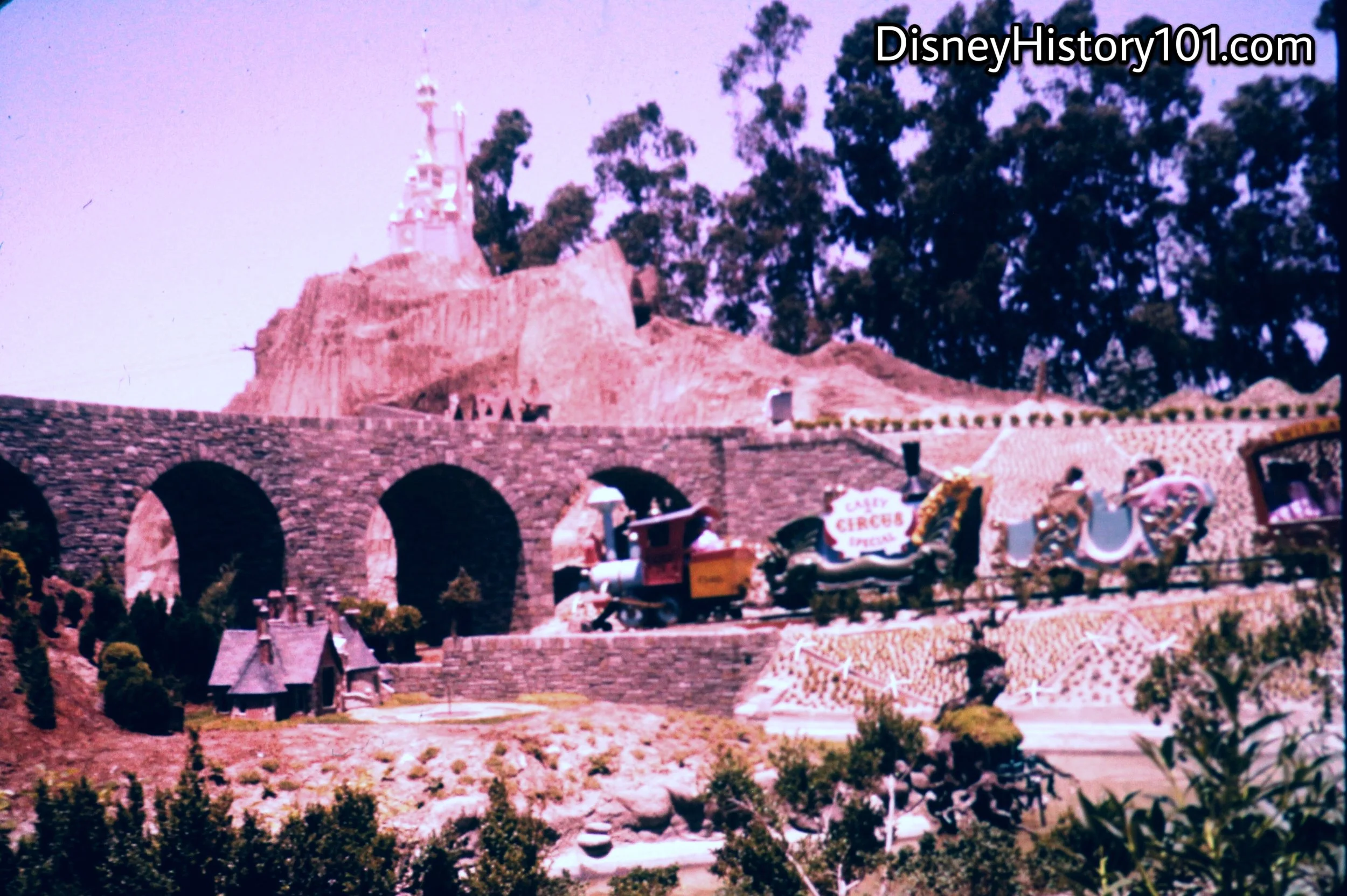 Casey Jr. Circus Train Through Storybook Land