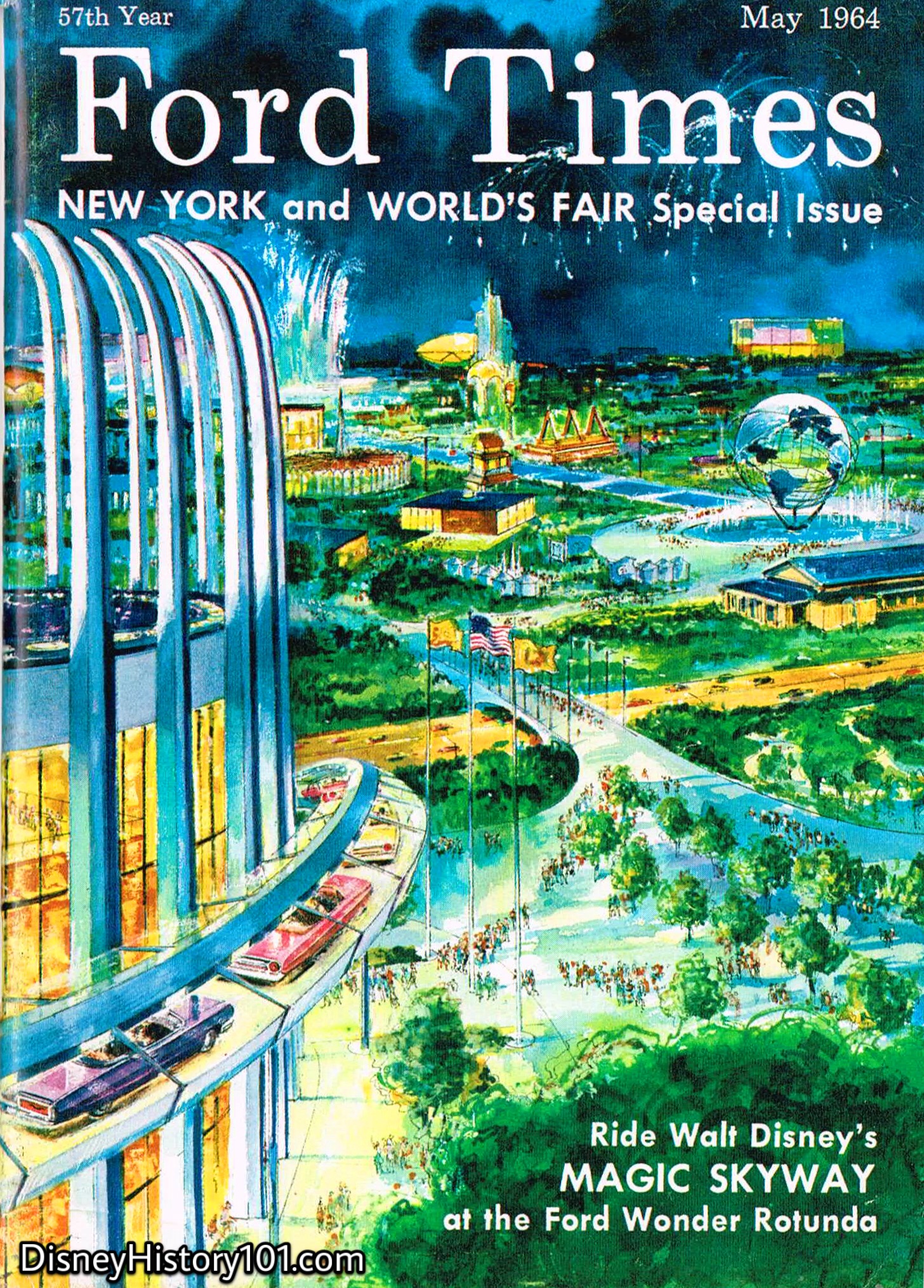 FORD TIMES Cover, (May, 1964)