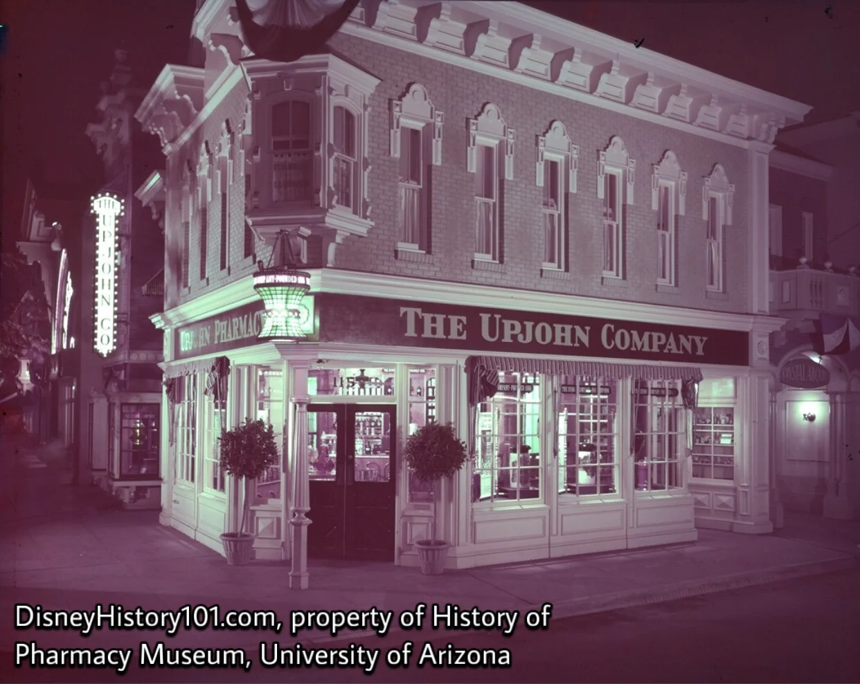 Upjohn UPJOHN PHARMACY at UNIVERSITY OF ARIZONA — Disney History 101