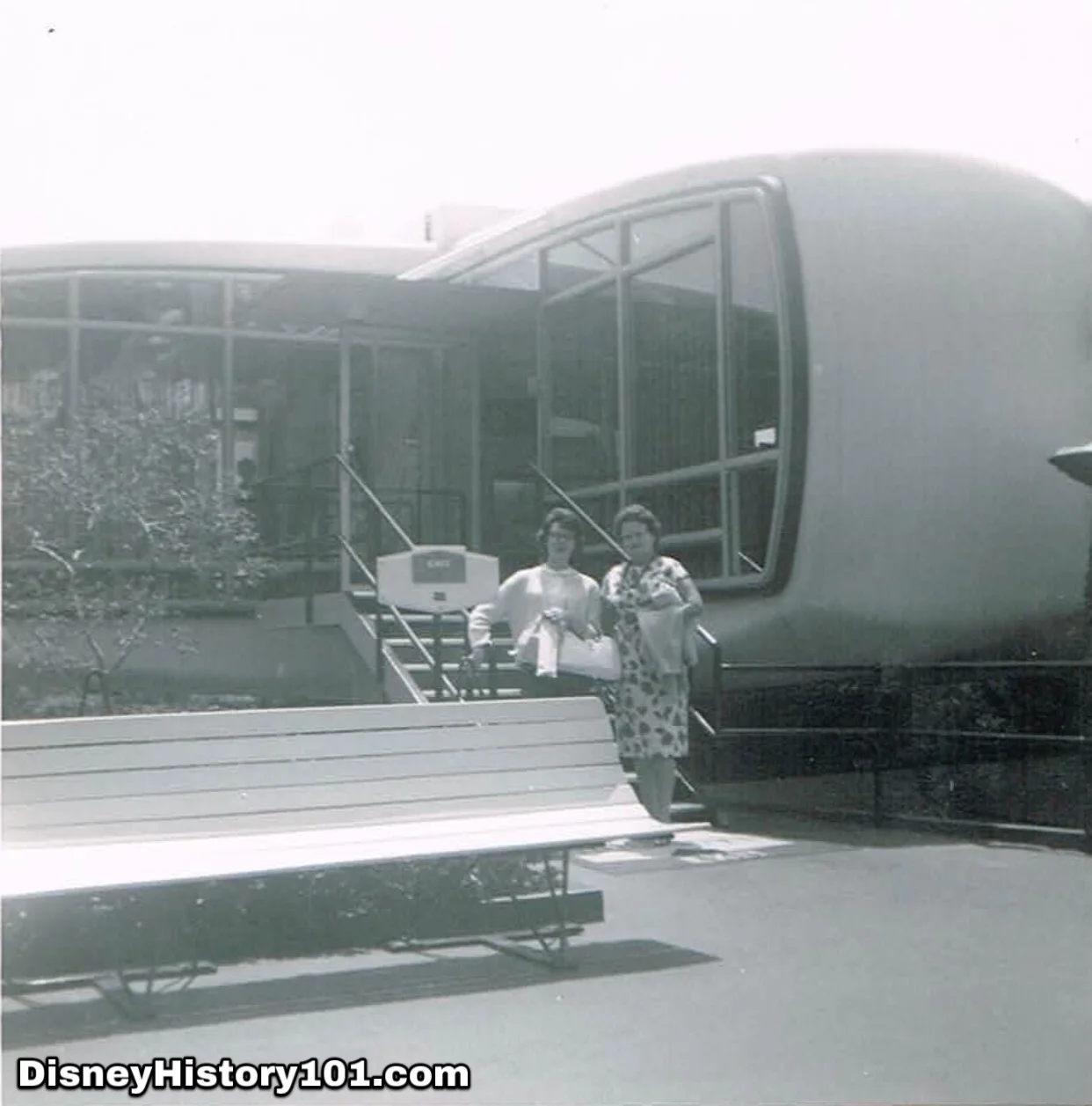 Monsanto "House of the Future"  Back Stairs, (June 12th, 1964)