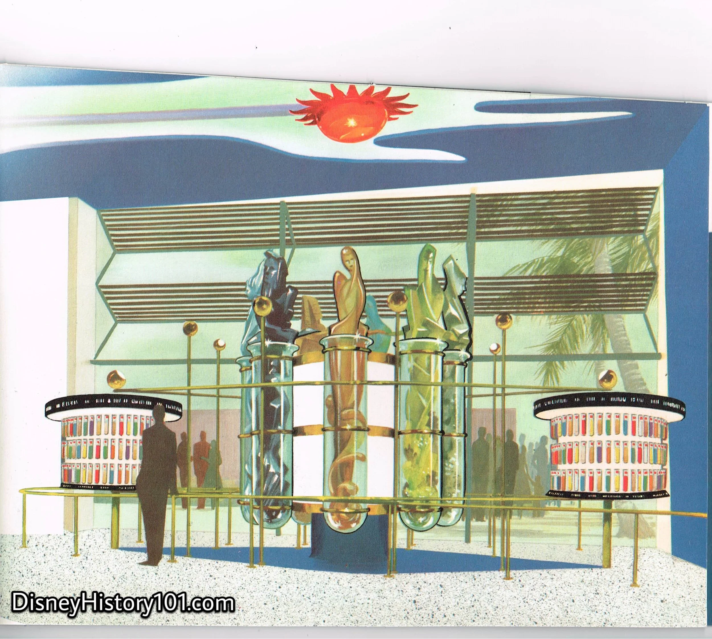 Monsanto Chemical Company's Hall of Chemistry Souvenir Pamphlet Featuring the Chemitron (Chematron)