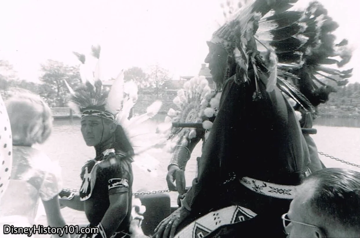 Louis Heminger - "Chief Shooting Star" (right), Eddie Little Sky (left), (August, 1955)