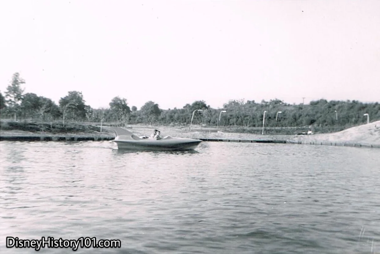 Tomorrowland Lake, Phantom Boat and Guests - (August 16, 1955 - January 15, 1956 ; July, 1956 - Fall of 1956)