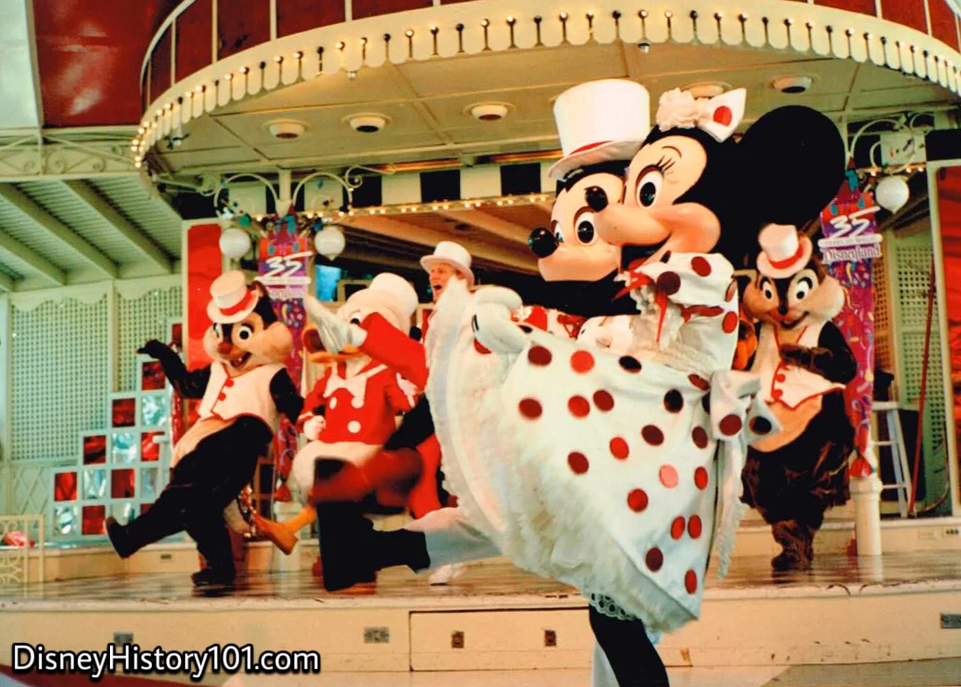 “Disneyland’s 35th Anniversary Follies” at Carnation Plaza Gardens, (c. July 17, 1990 - November 18, 1990)