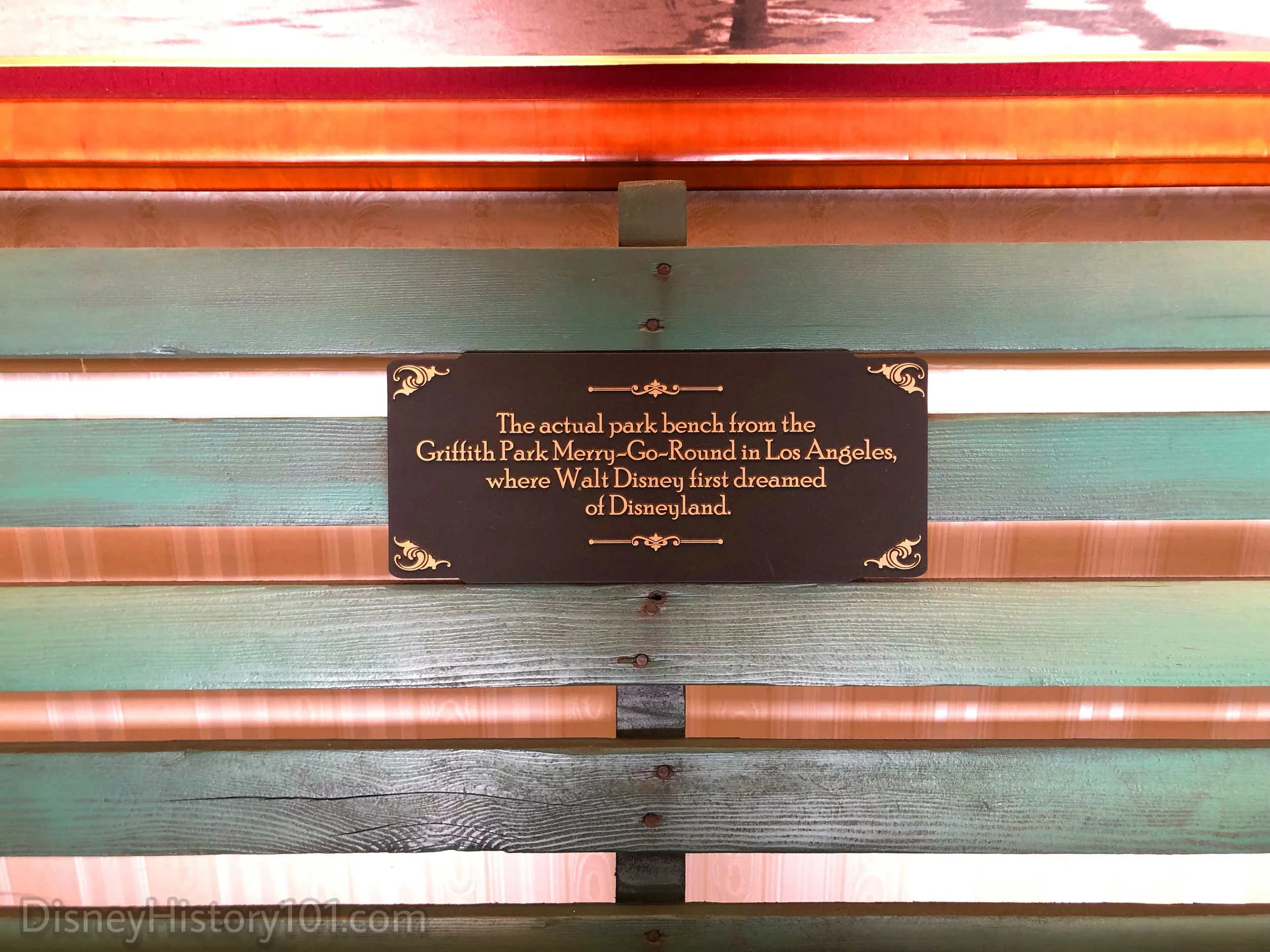 "The Griffith Park Bench"