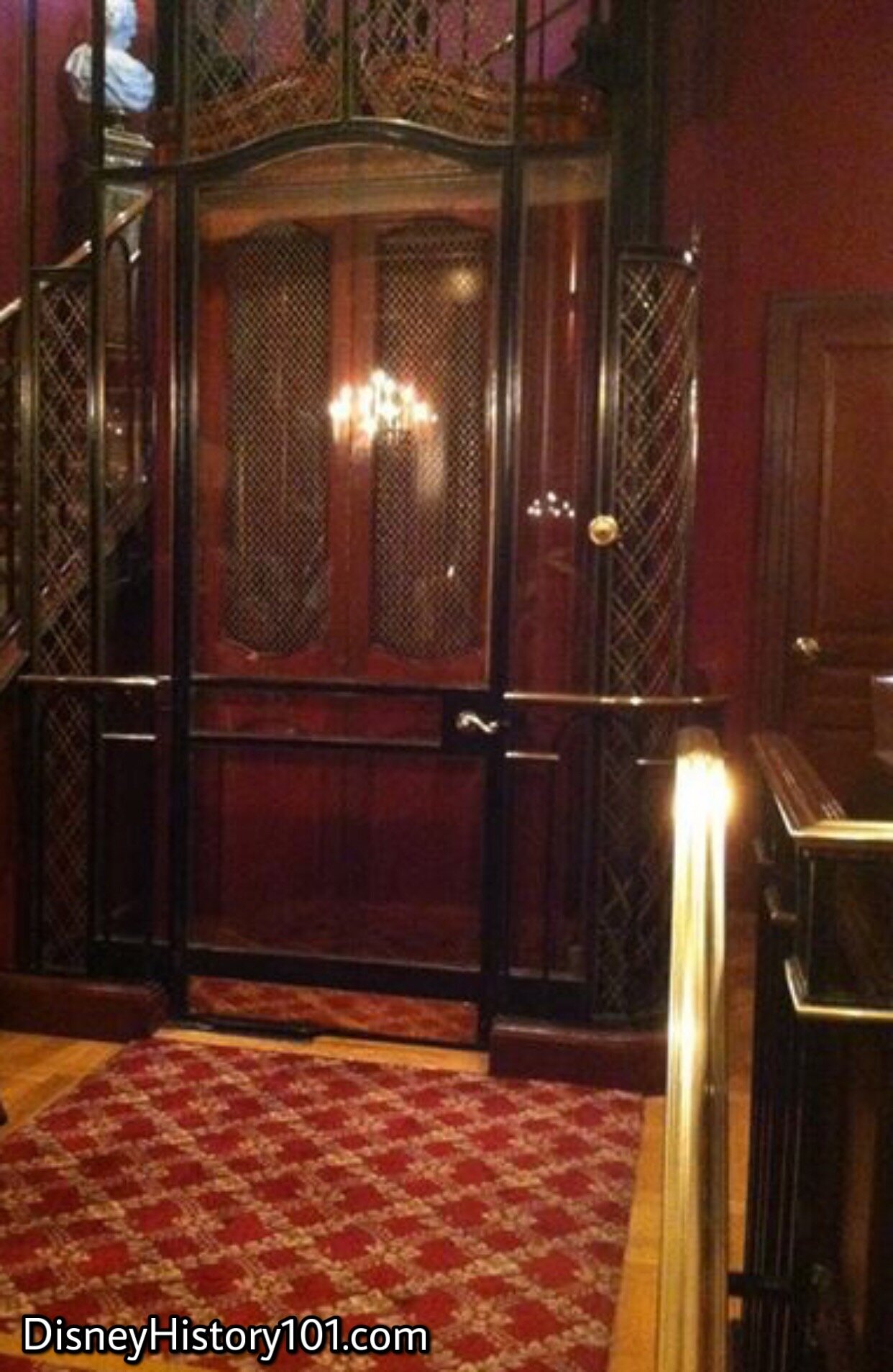 Club 33 Foyer, and Parisian Lift