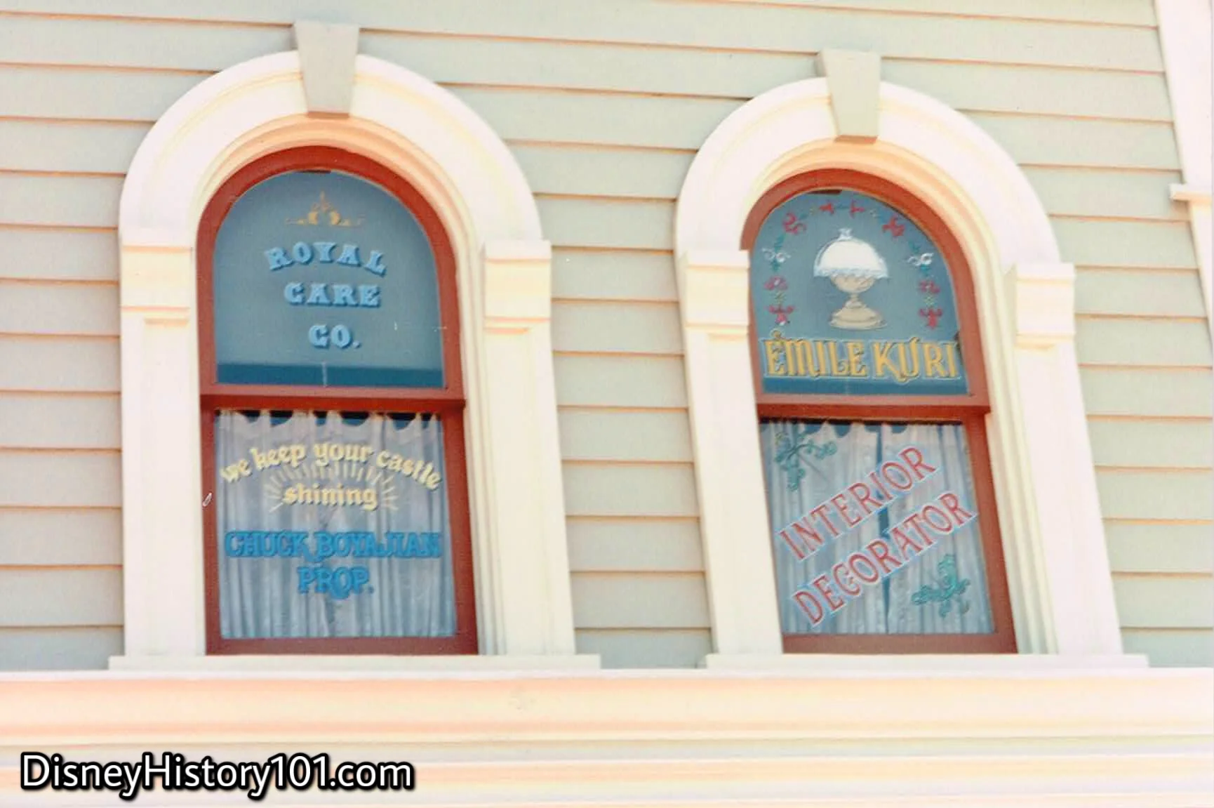 Chuck Byoajian and Emile Kuri Market House Windows