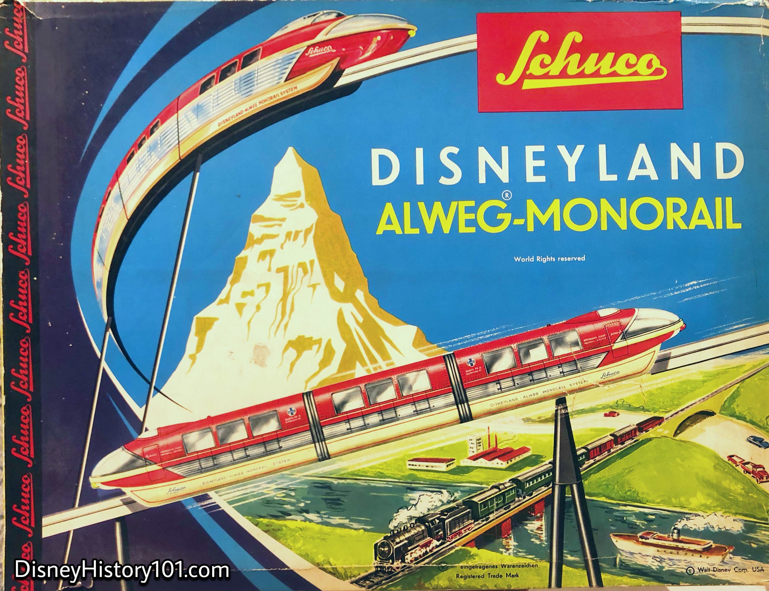 "THE MINI-MONORAIL MK -1 by SCHUCO"