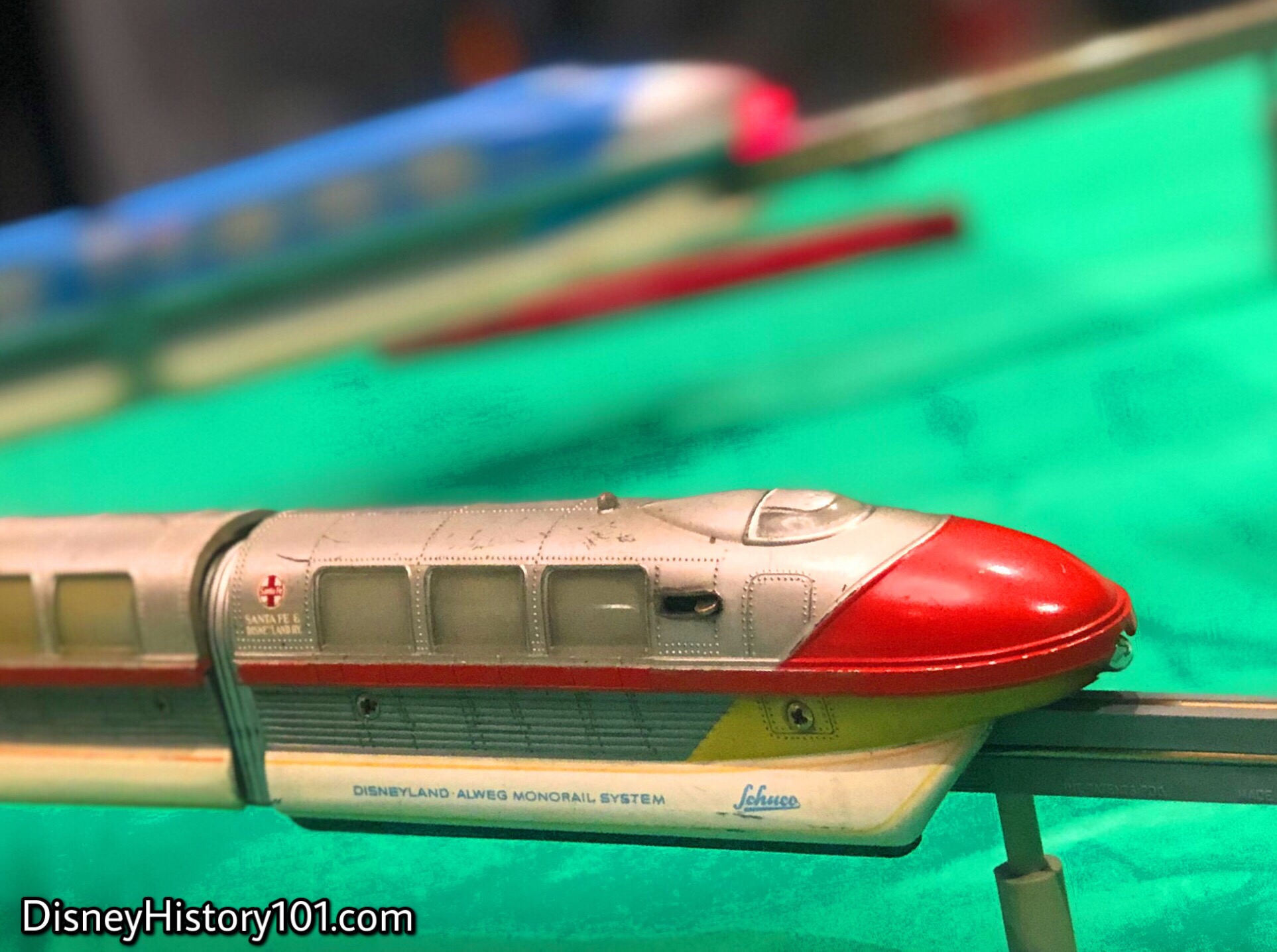 "THE MINI-MONORAIL SILVER by SCHUCO"