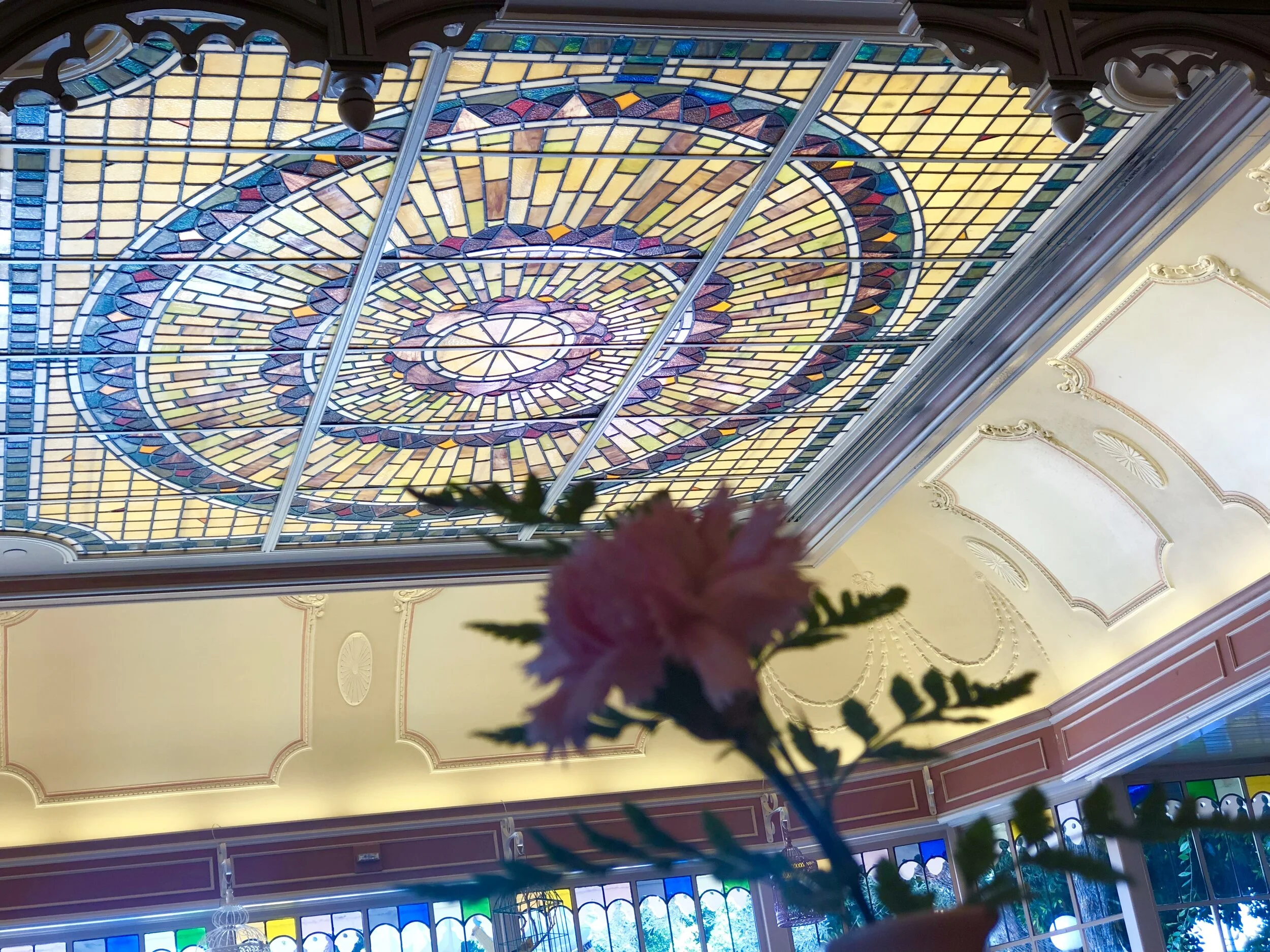 THE PLAZA INN (Stained Glass Ceiling)