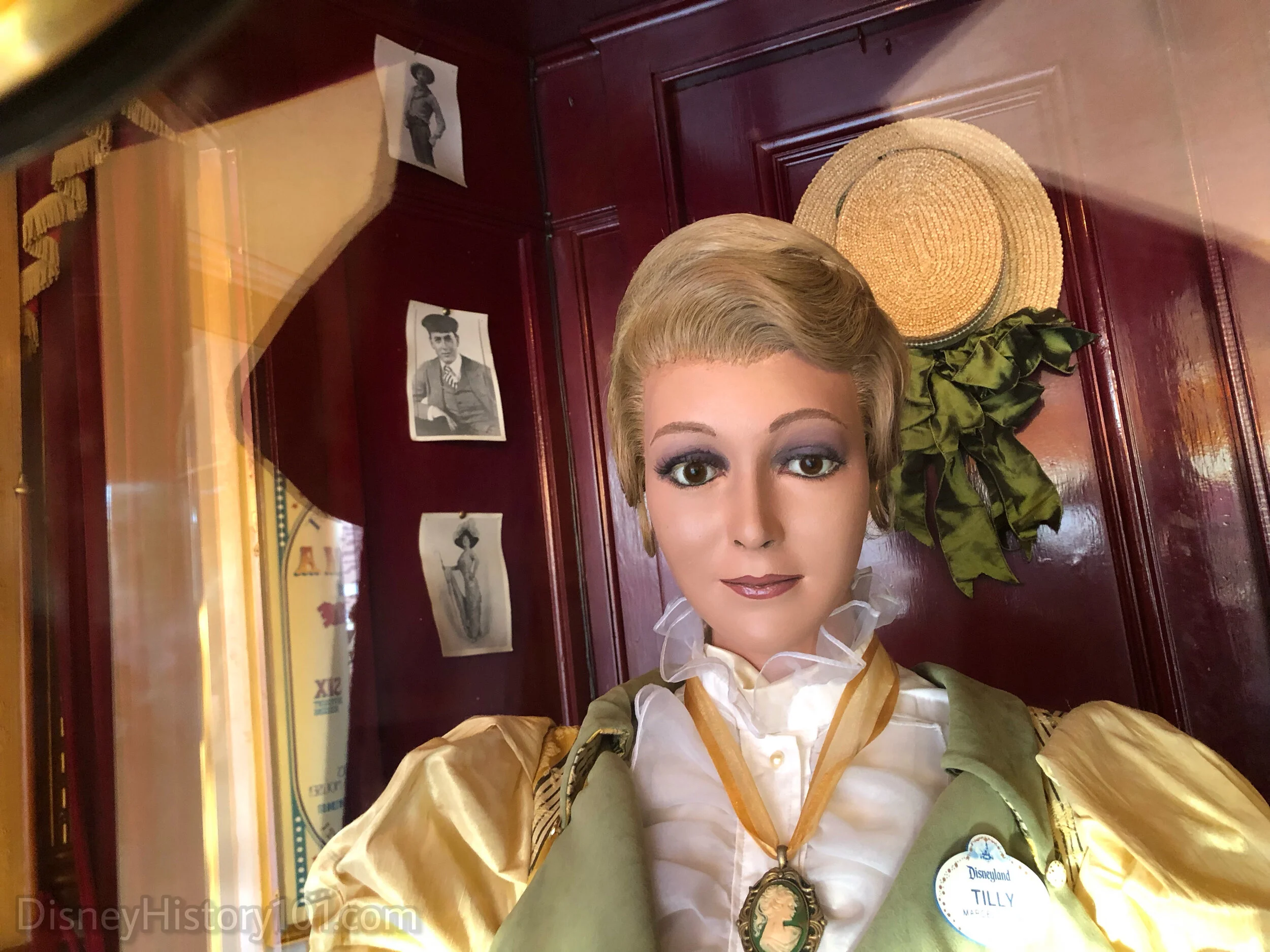 Main Street Cinema Hostess Tillie (variously spelled Tilly).