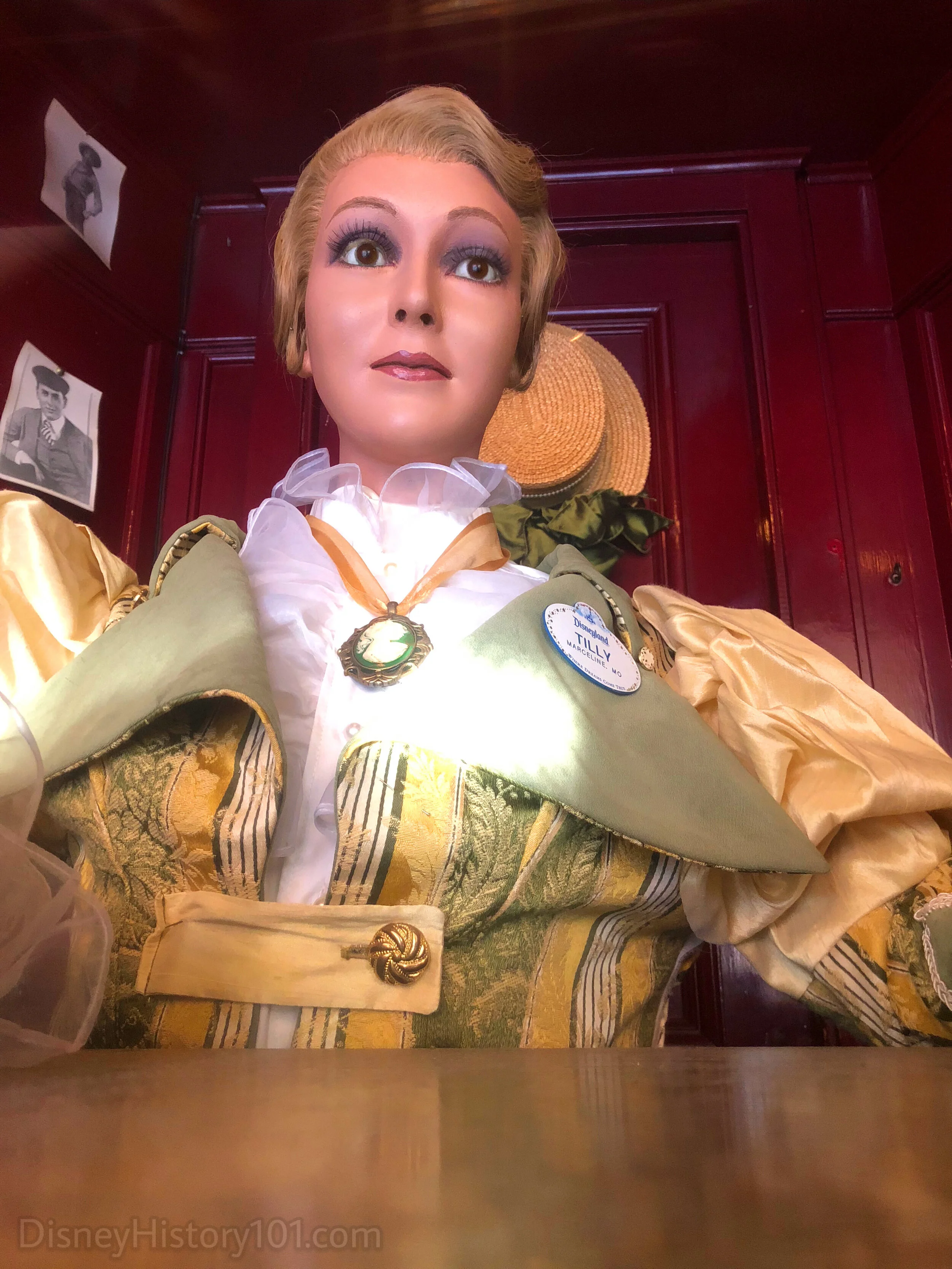 Main Street Cinema Hostess Tillie (variously spelled Tilly).