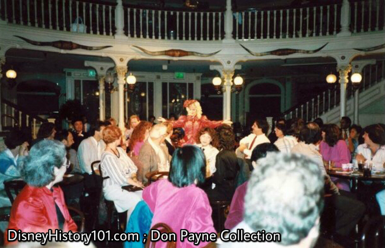 Miss Lilly arrives at the Golden Horseshoe Revue. 