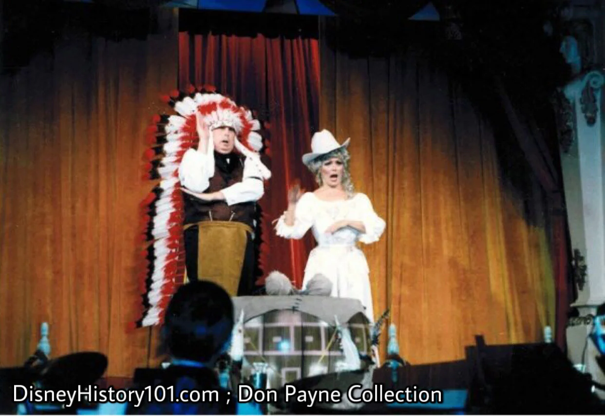  In yet another attempt to impress Miss Lily, Sam rolls out a large Indian Drum and launches into another act.   Sam  :  “Chance.”    Lily  :  “What?”    Sam  :  “Chance.”    Lily  :  “You mean ‘How’.”    Sam  :  “Me know How. Me want Chance.”   This