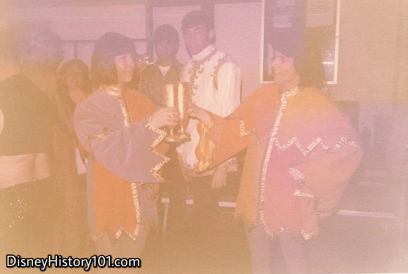 Rumplestiltskin Rehearsal on the Fantasyland Theatre Stage, 1972