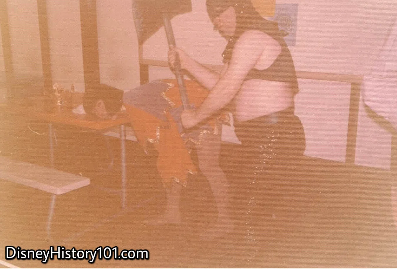 Rumplestiltskin Rehearsal on the Fantasyland Theatre Stage, 1972