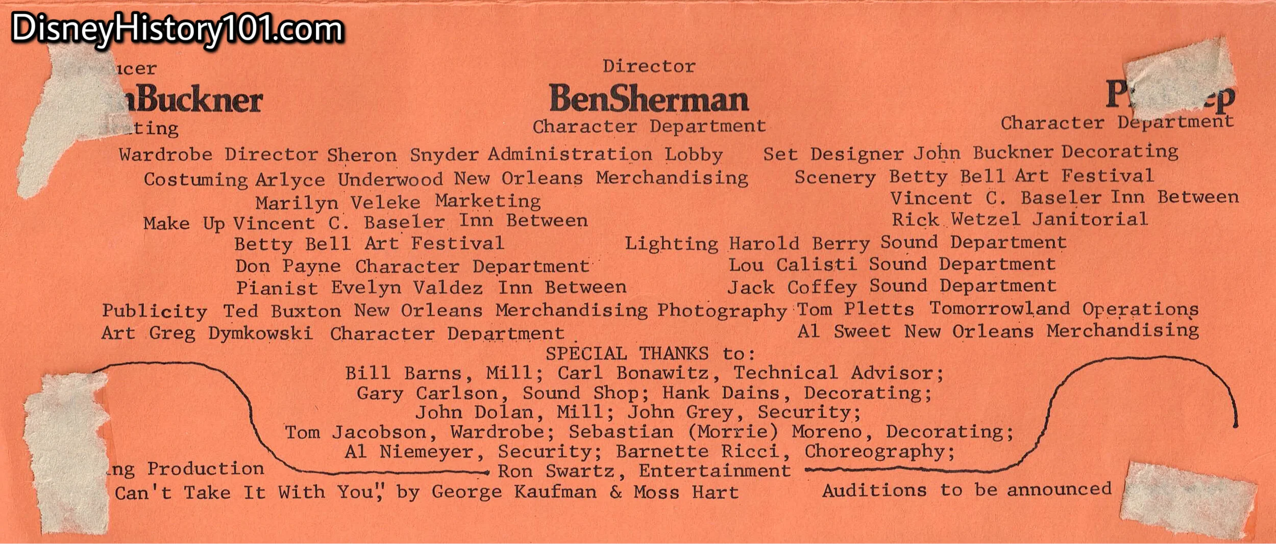 Rumplestiltskin Program, 1972