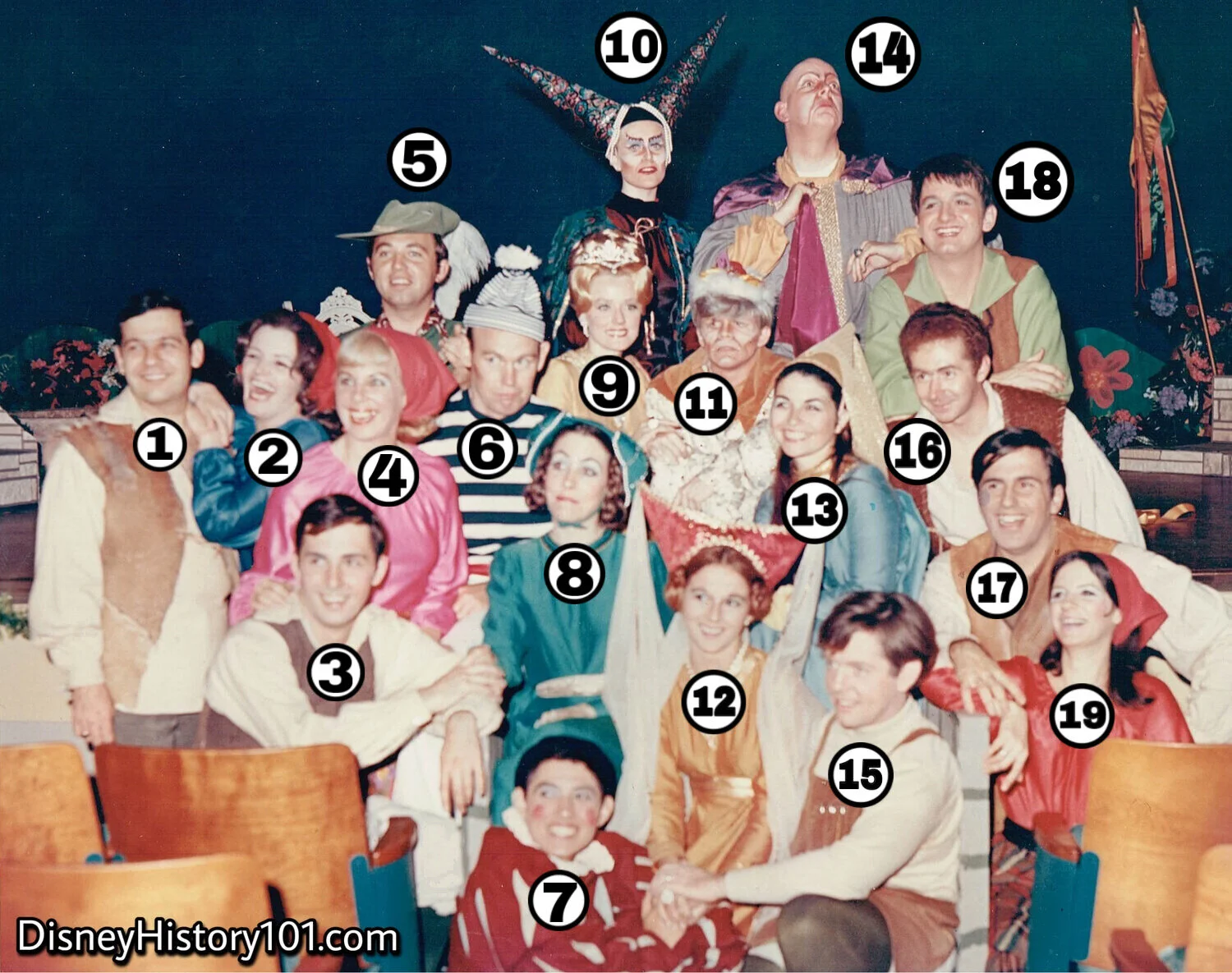 Greensleeves' Magic Full Cast Photo (Labelled), 1971