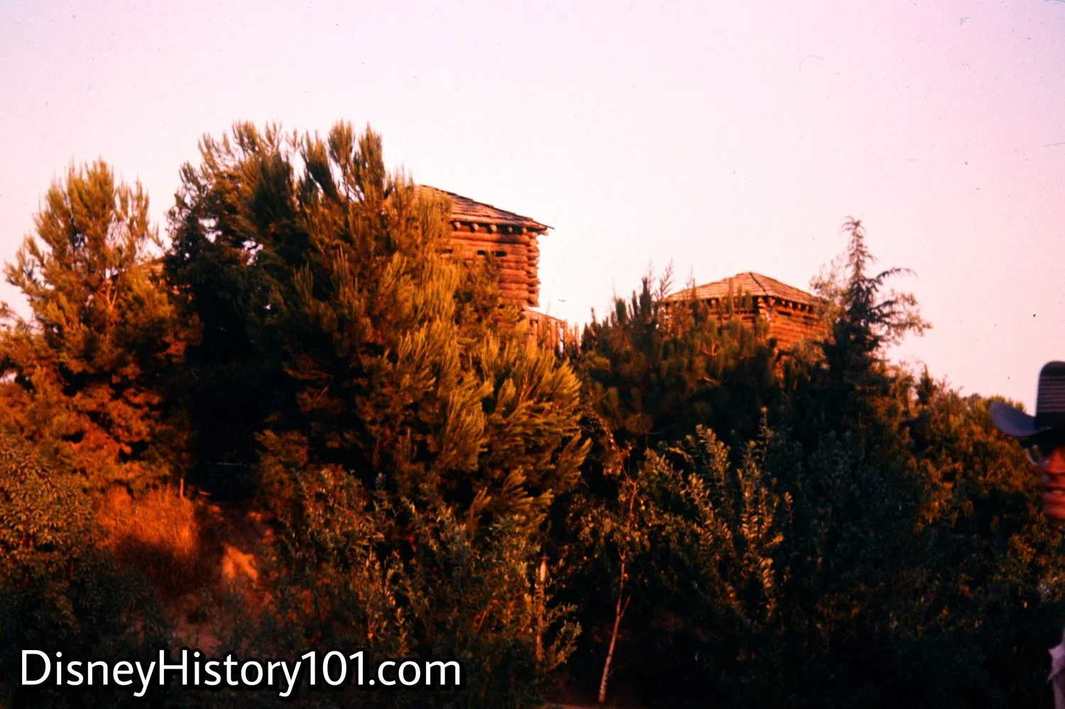  Fort Wilderness (the last stand between the unfriendly Indian camp and civilization), stands tall above the forest of Tom Sawyer’s Island. A peaceful view of  Fort Wilderness  at dusk, as the sun slowly sets over the  Rivers of America ! 