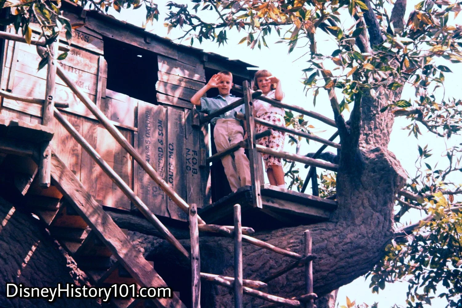 Tom & Huck's Tree House, (1961)