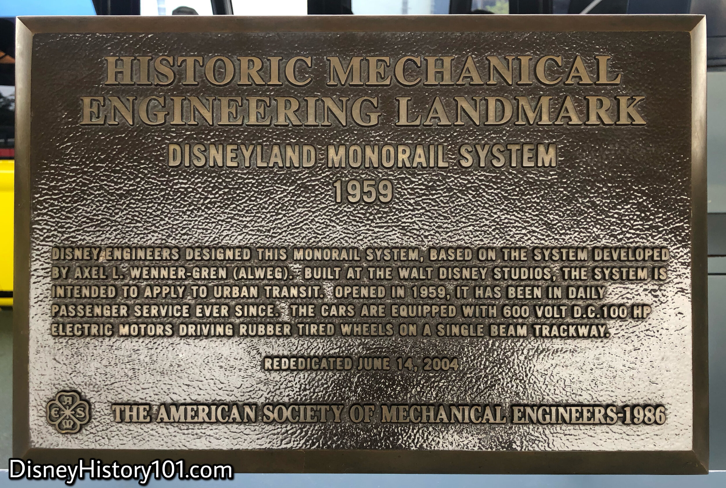 The American Society of Mechanical Engineers' 84th National Historic Mechanical Engineering Landmark.
