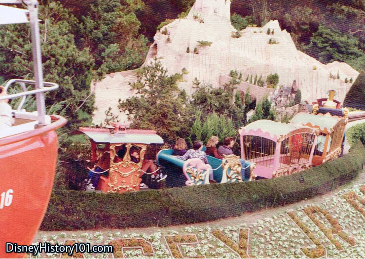 Casey Jr. Circus Train From Skyway, (c. 1975 - 1976)
