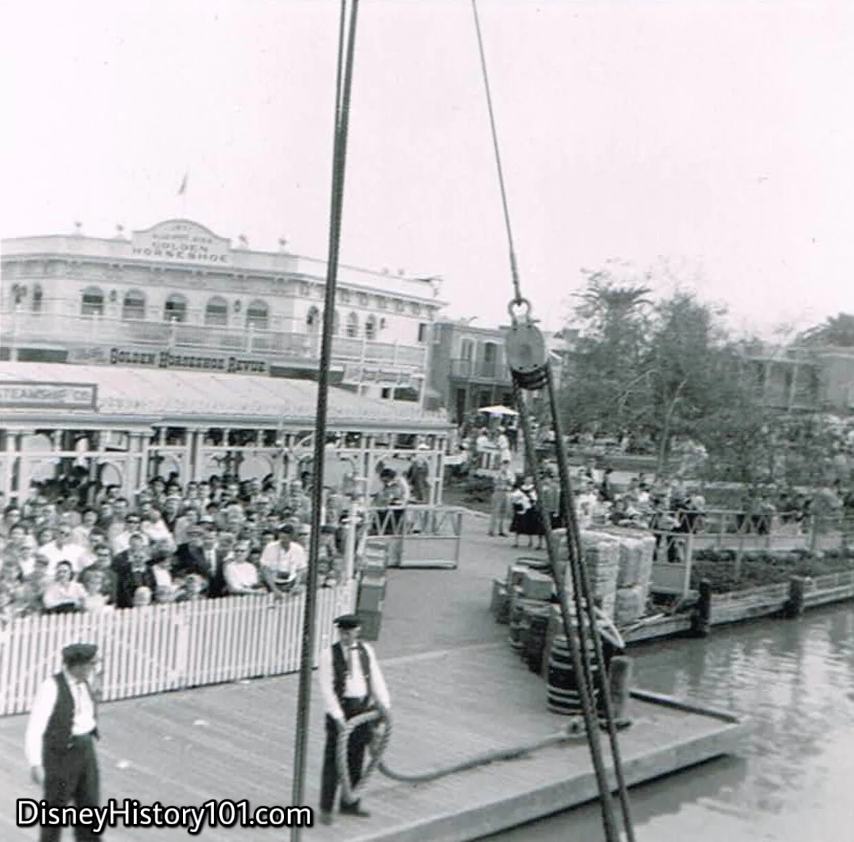 Mark Twain Steamboat Dock, (1956)